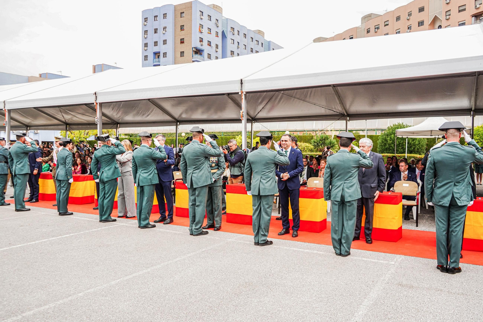 Así fueron los actos en honor a la patrona de la Guardia Civil en Granada