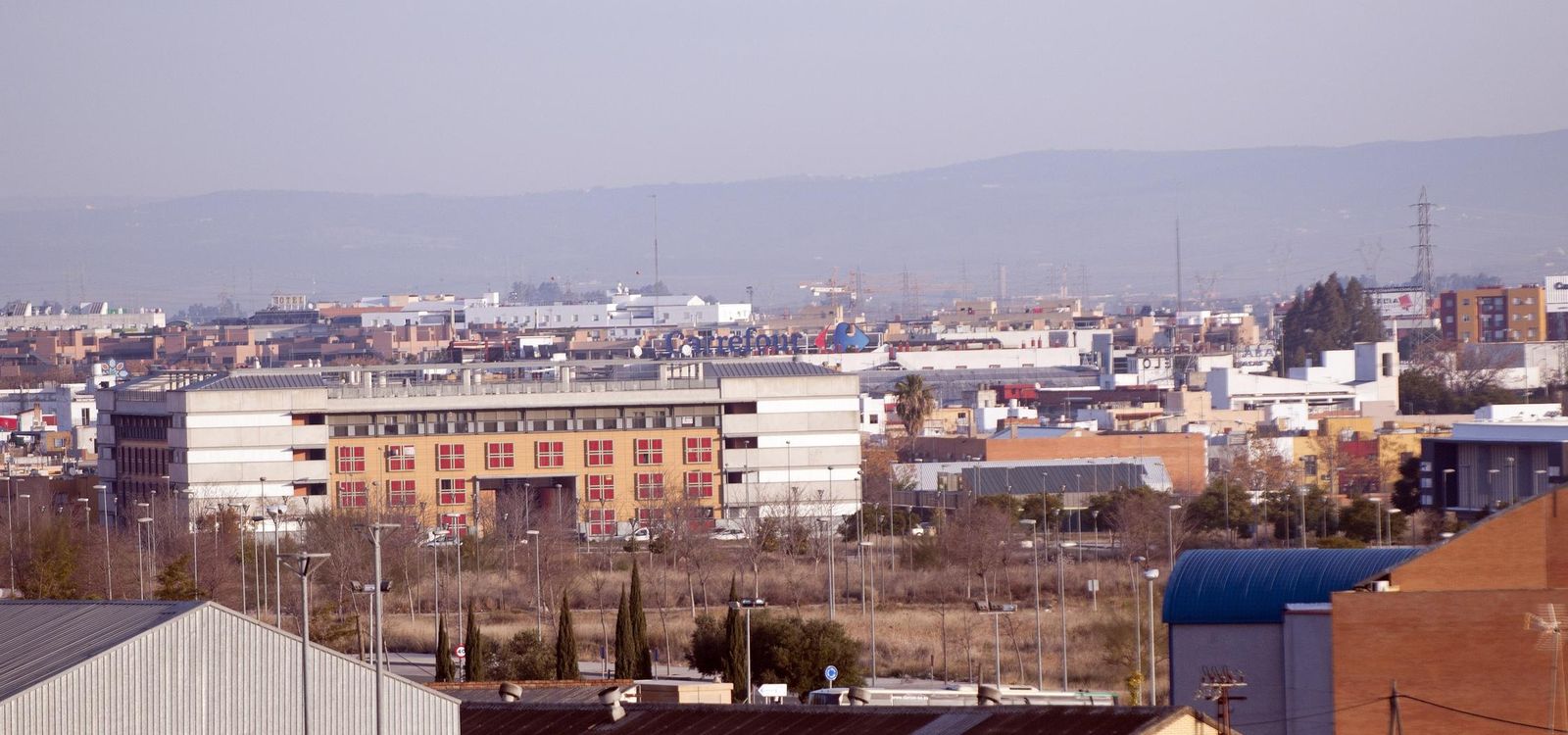 Una vista del municipio de  Camas.