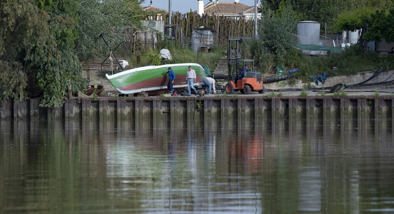 Travesía en barco por el Guadalquivir