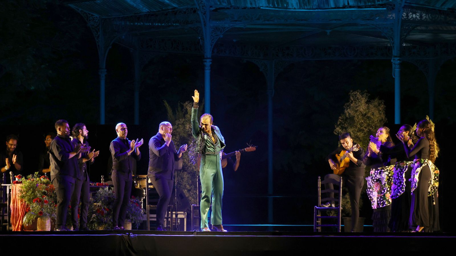 Fiesta de la Bulería Joven con Fernando Jiménez en 'Santiago, Alfa y Compás'