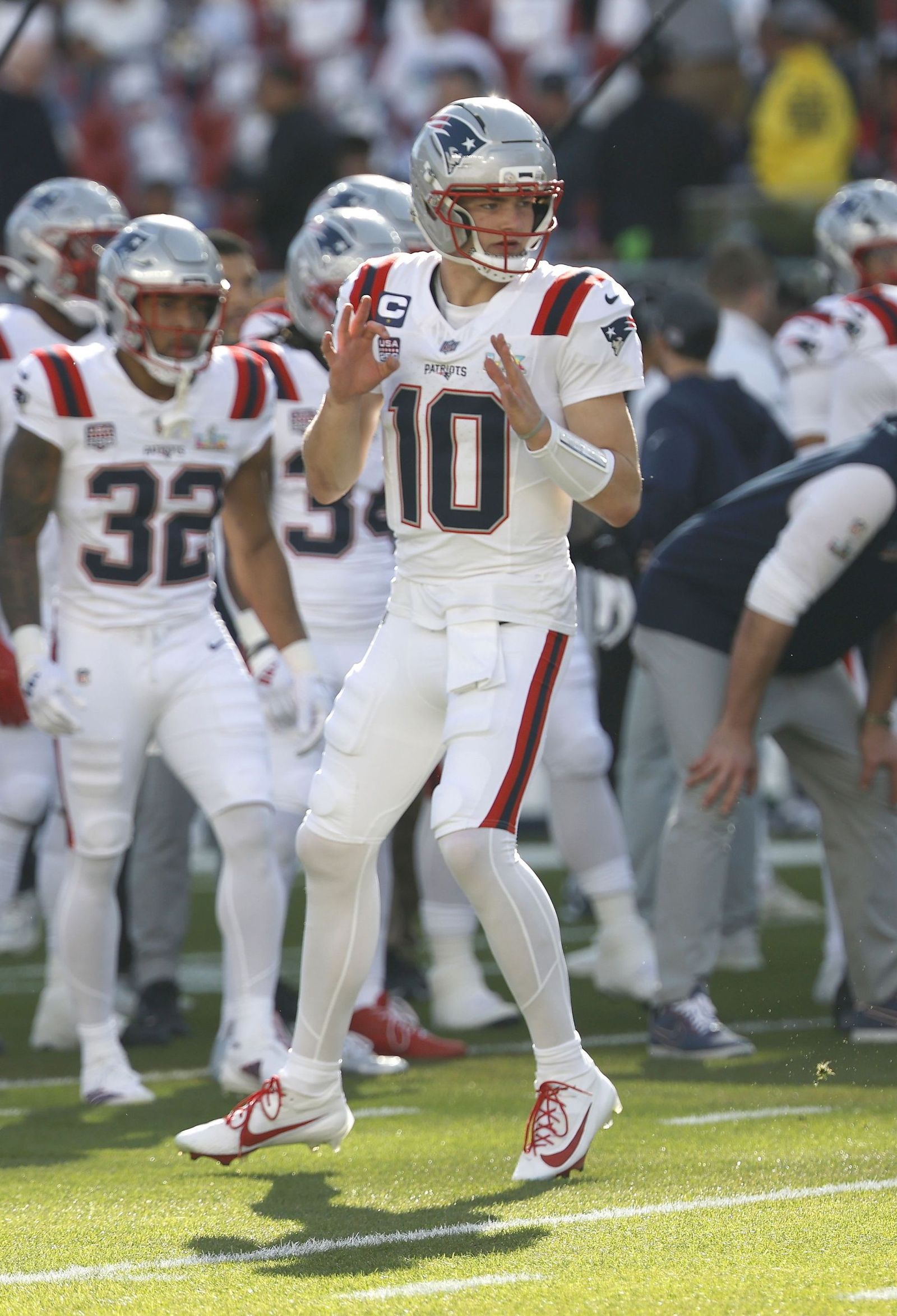 Las mejores fotos de la Super Bowl con la actuación de Bad Bunny