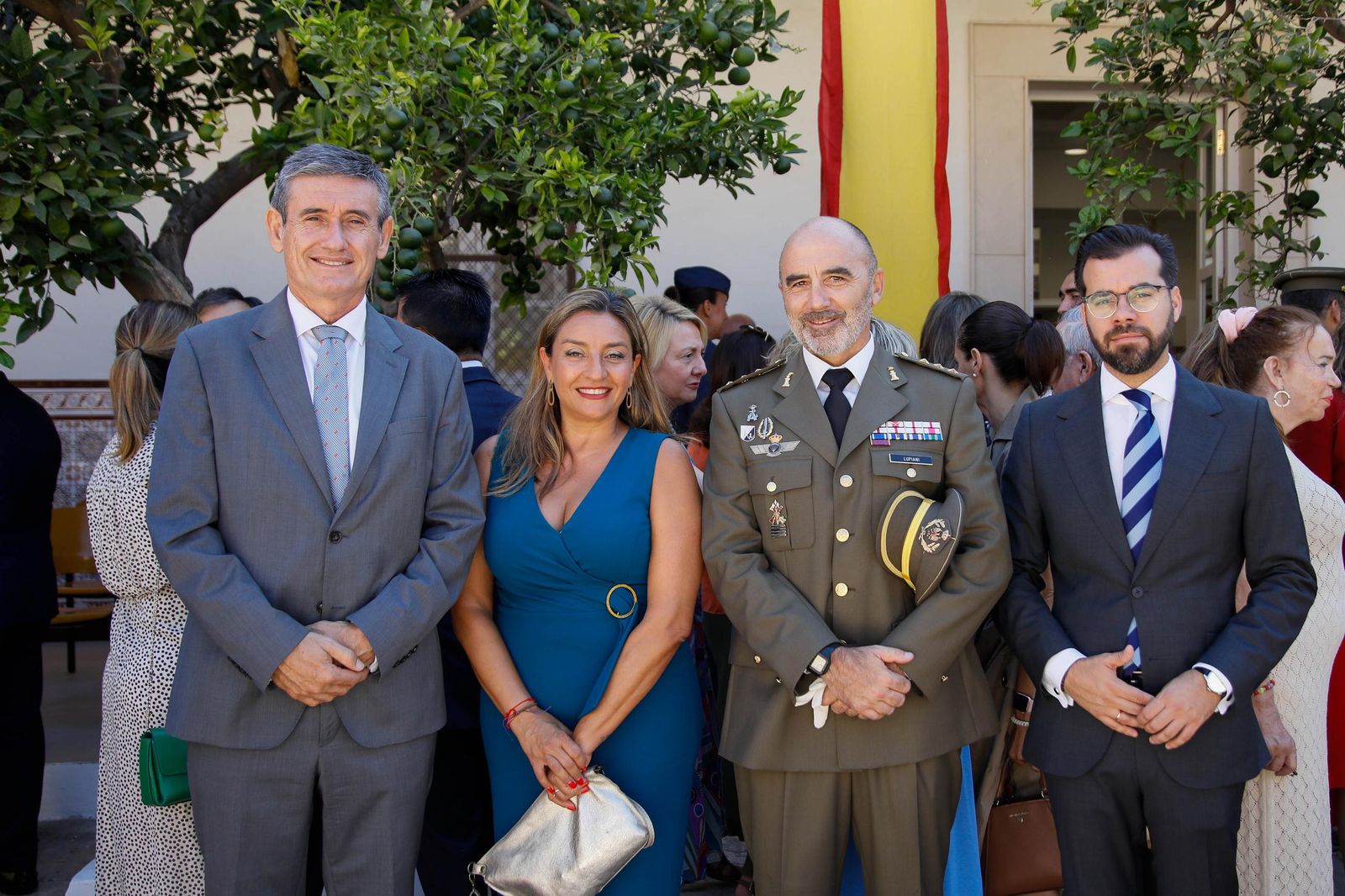 Toma de posesión del coronel José Manuel Lupiani Castellanos, en imágenes