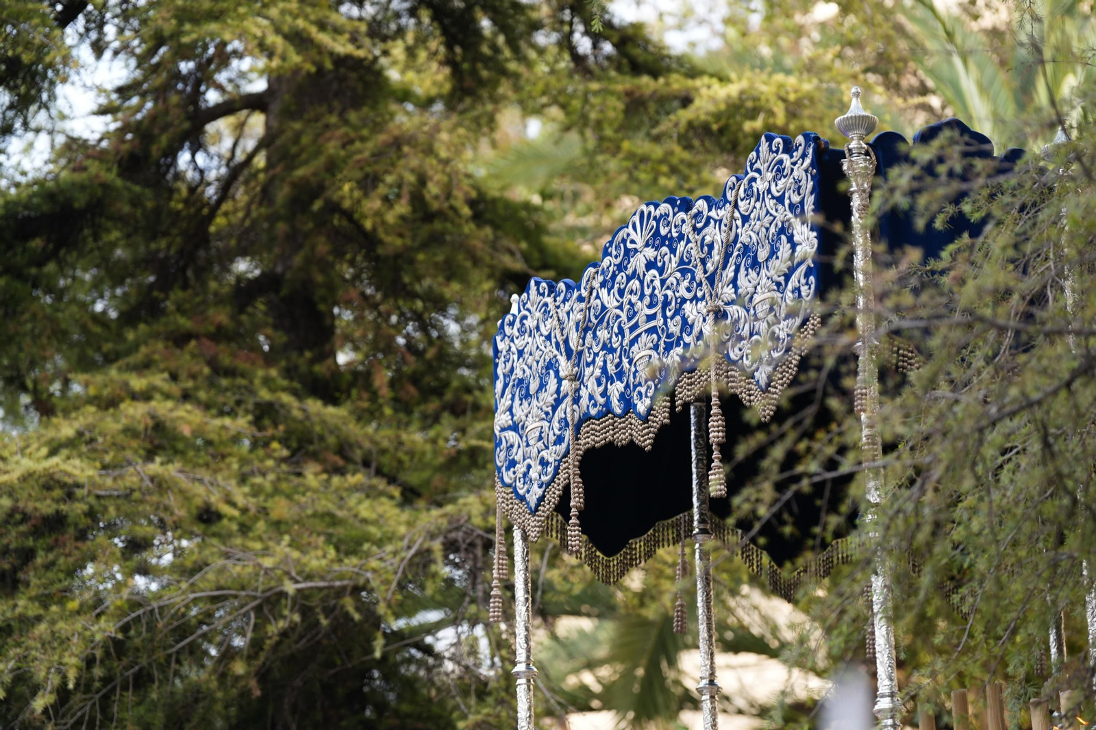 La procesión de Pasión en el Lunes Santo de Lucena