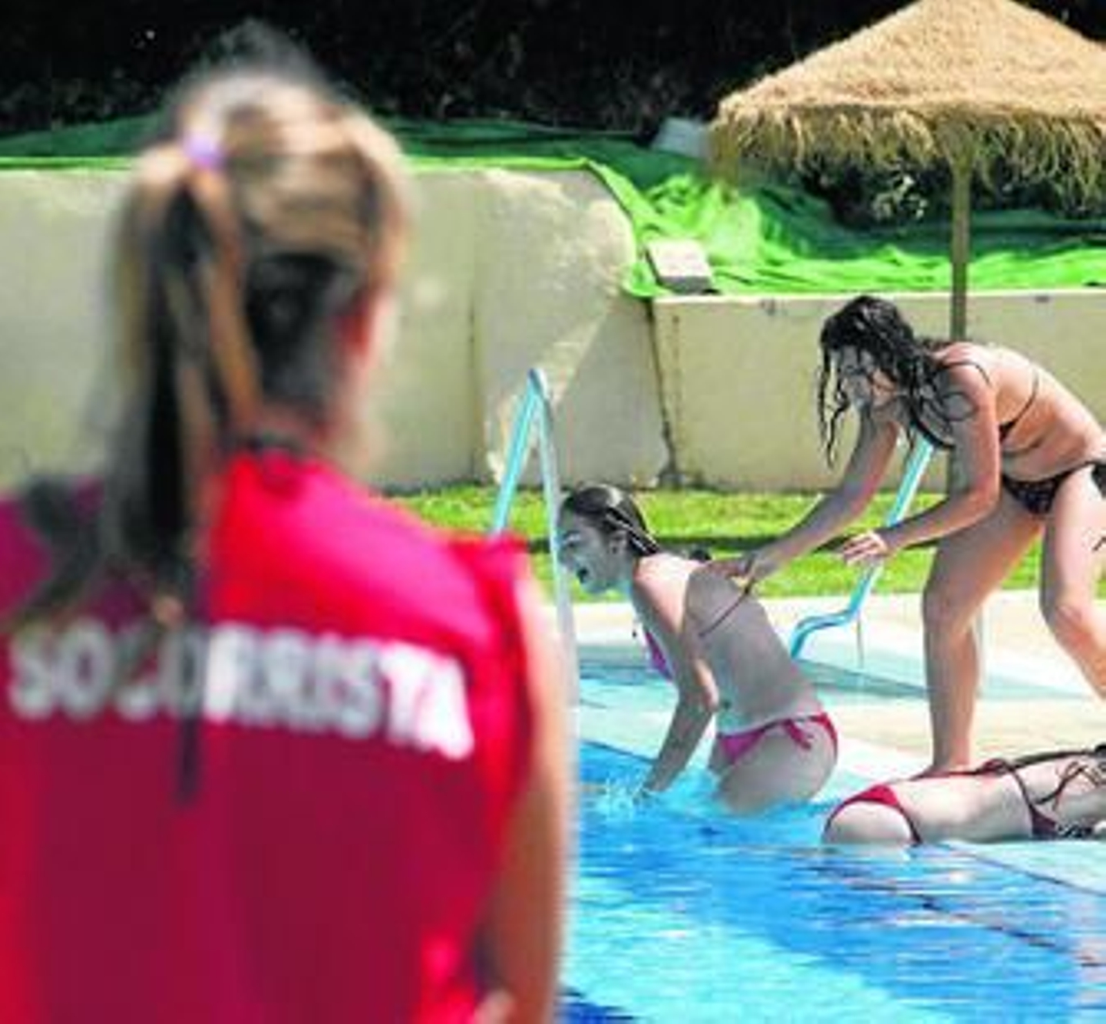 Las piscinas se utilizan como espacio de ocio y deporte de forma habitual.