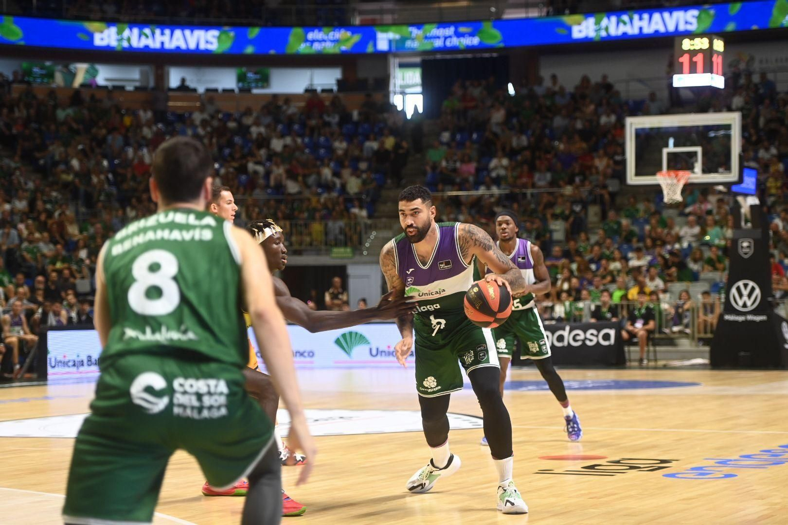 Las fotos de la victoria del Unicaja ante el Gran Canaria