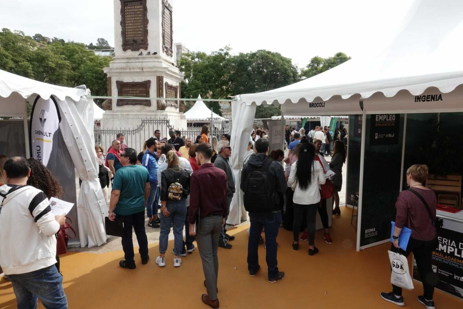 La Feria de Empleo de Málaga, en fotos