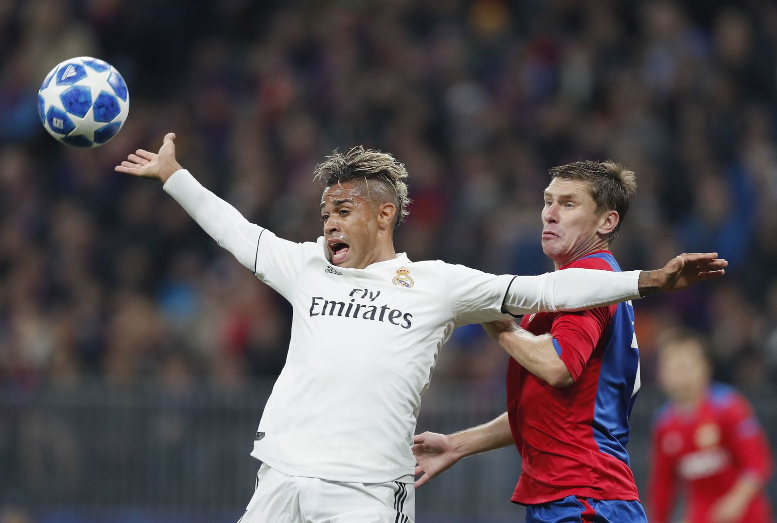 El CSKA de Moscú-Real Madrid, en imágenes
