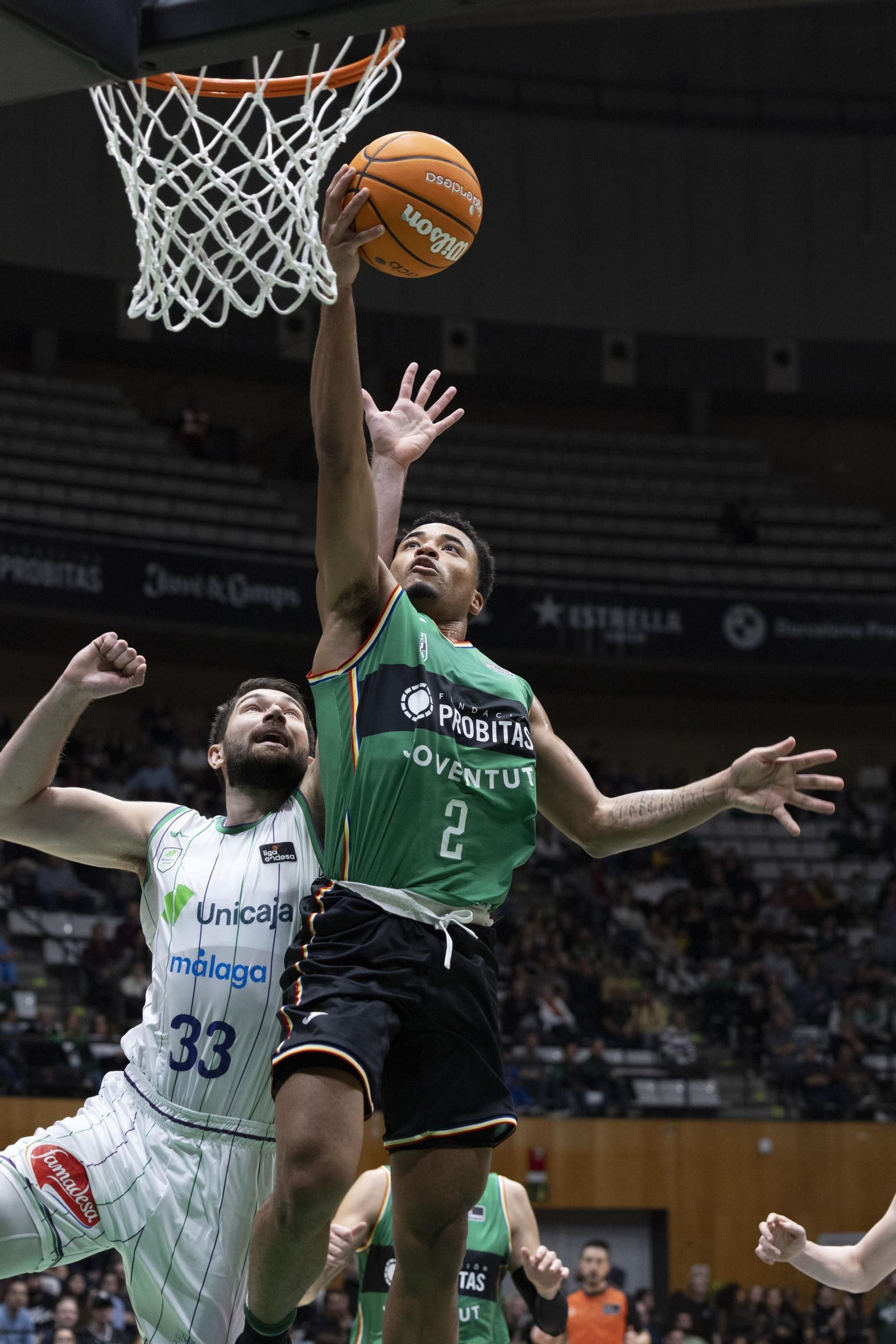 El Joventut-Unicaja, en fotos