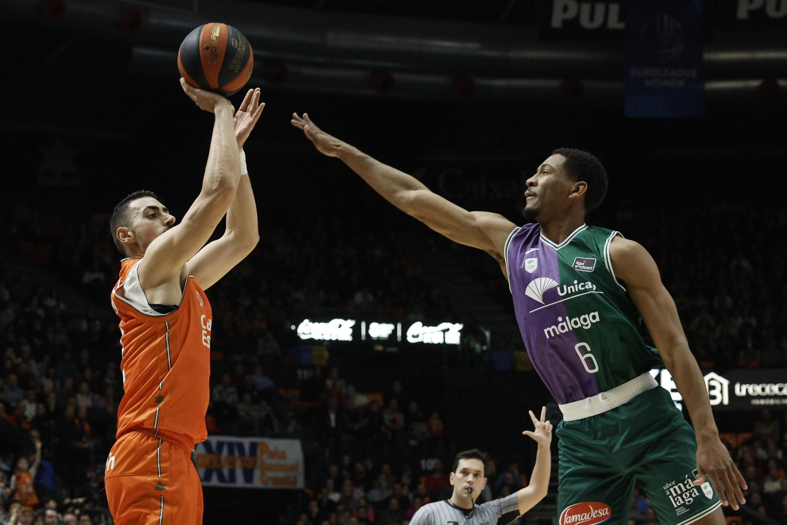 El impacto de Kameron Taylor en el Unicaja, en fotos