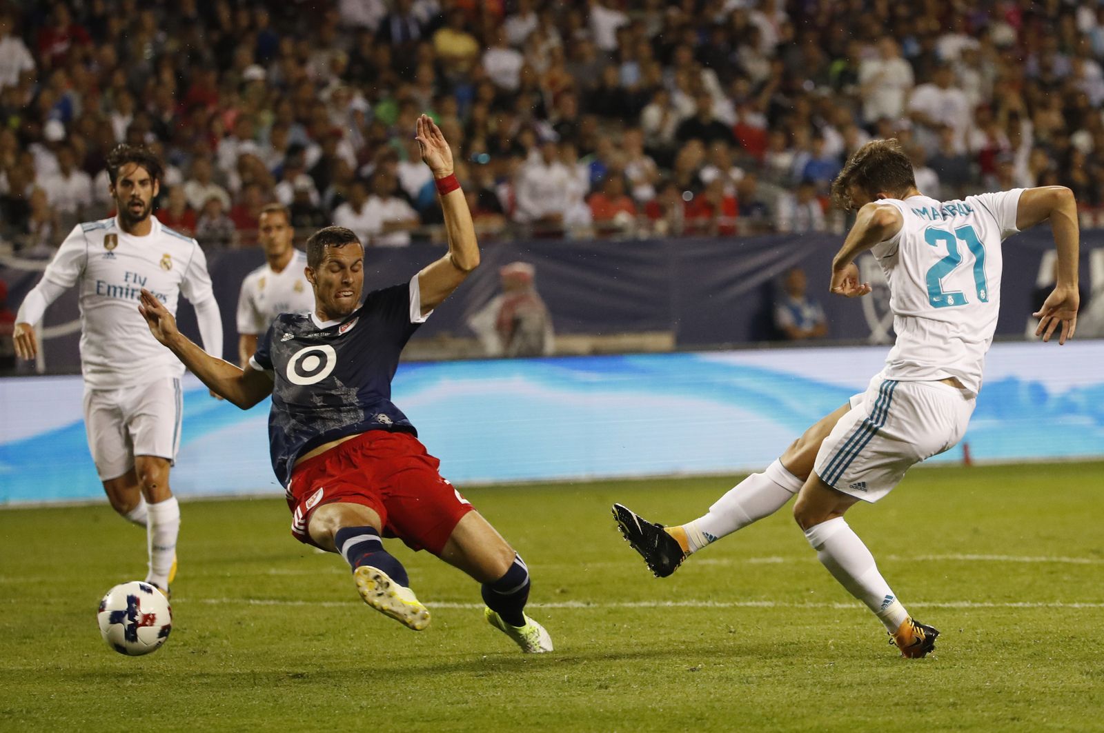Imágenes del Real Madrid- Estrellas de la MLS