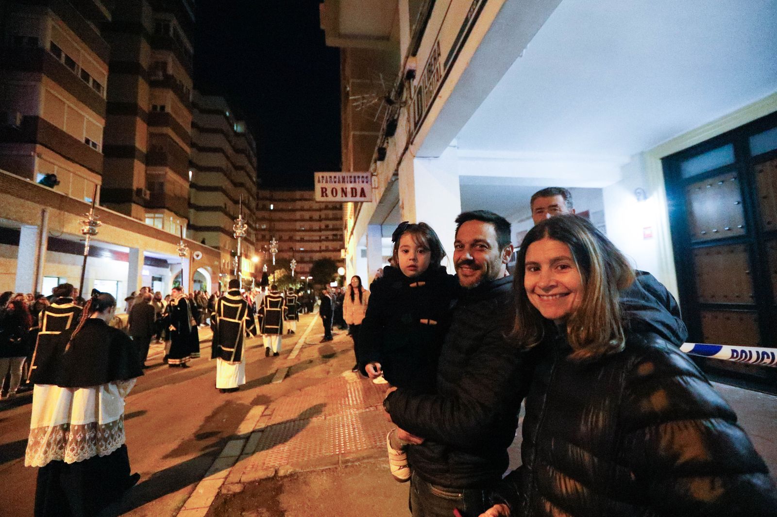 La procesión de La Caridad de Almería, en imágenes