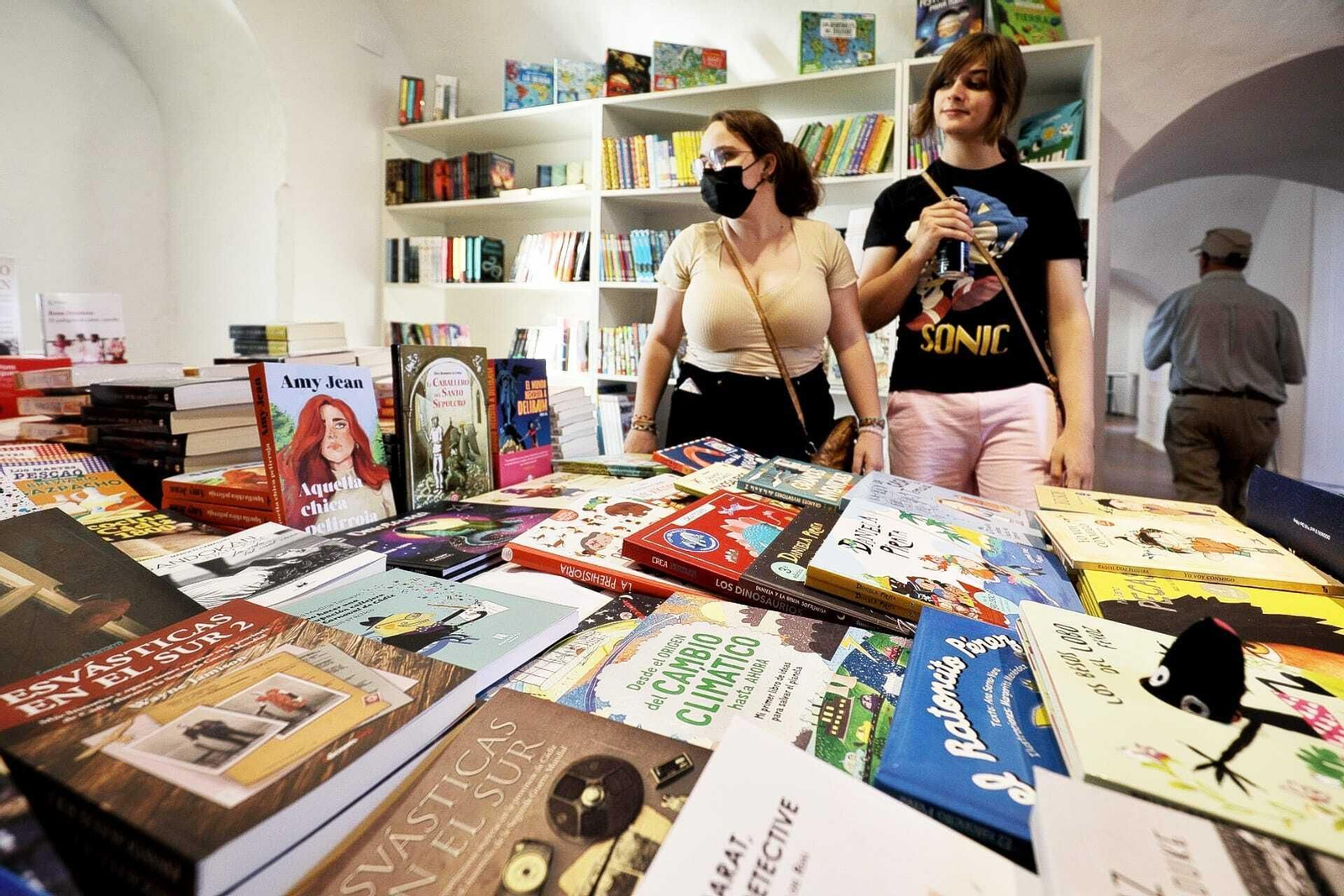 Todas las imágenes de la inauguración de la Feria del Libro de Cádiz