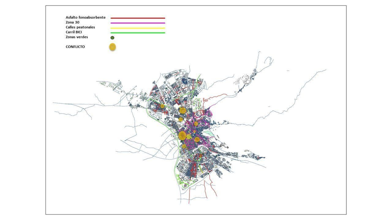 Estas son las calles de Granada con más problemas de ruidos