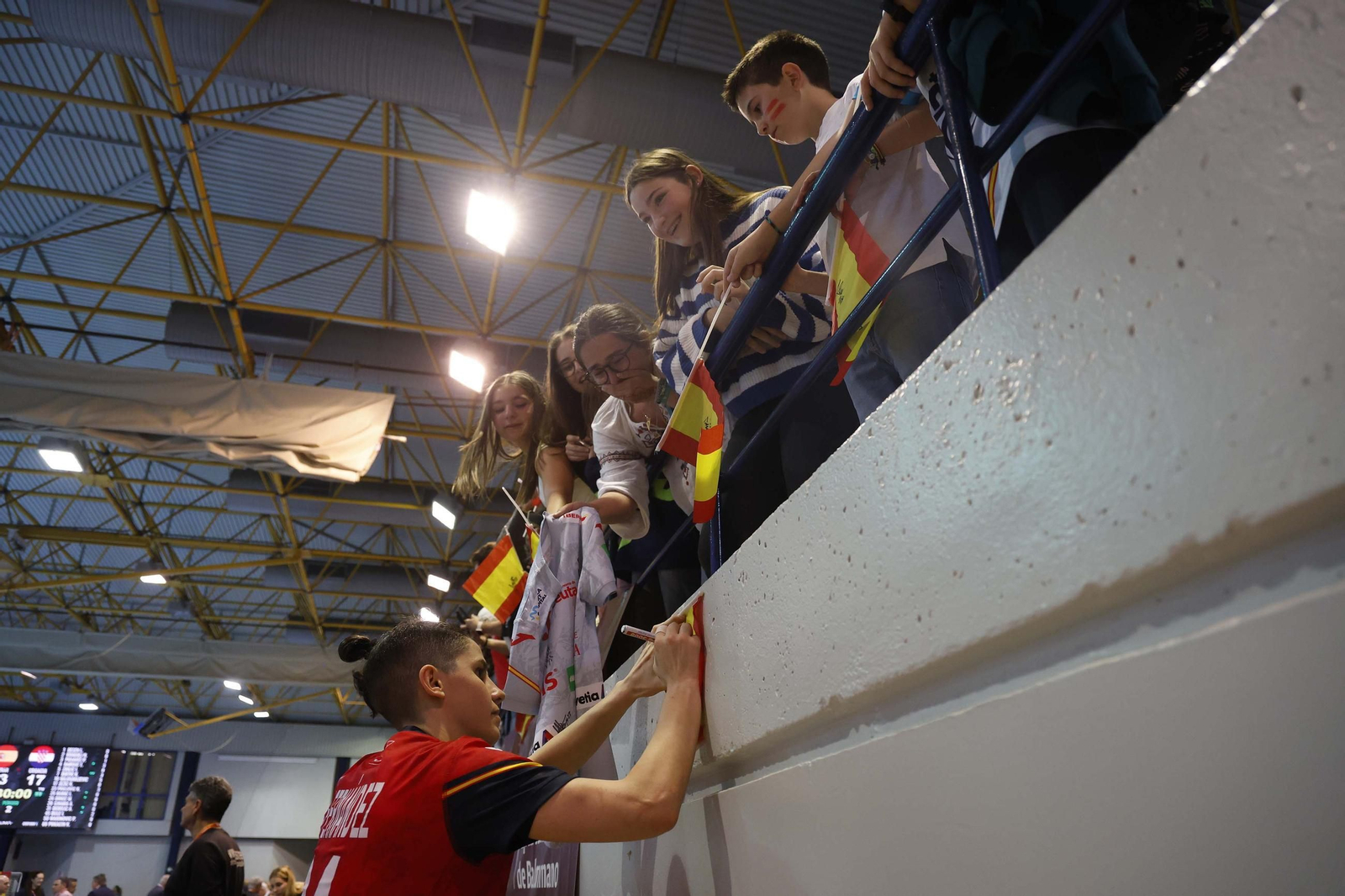 Las fotos del España Croacia de clasificación para el Mundial femenino de balonmano, en Algeciras
