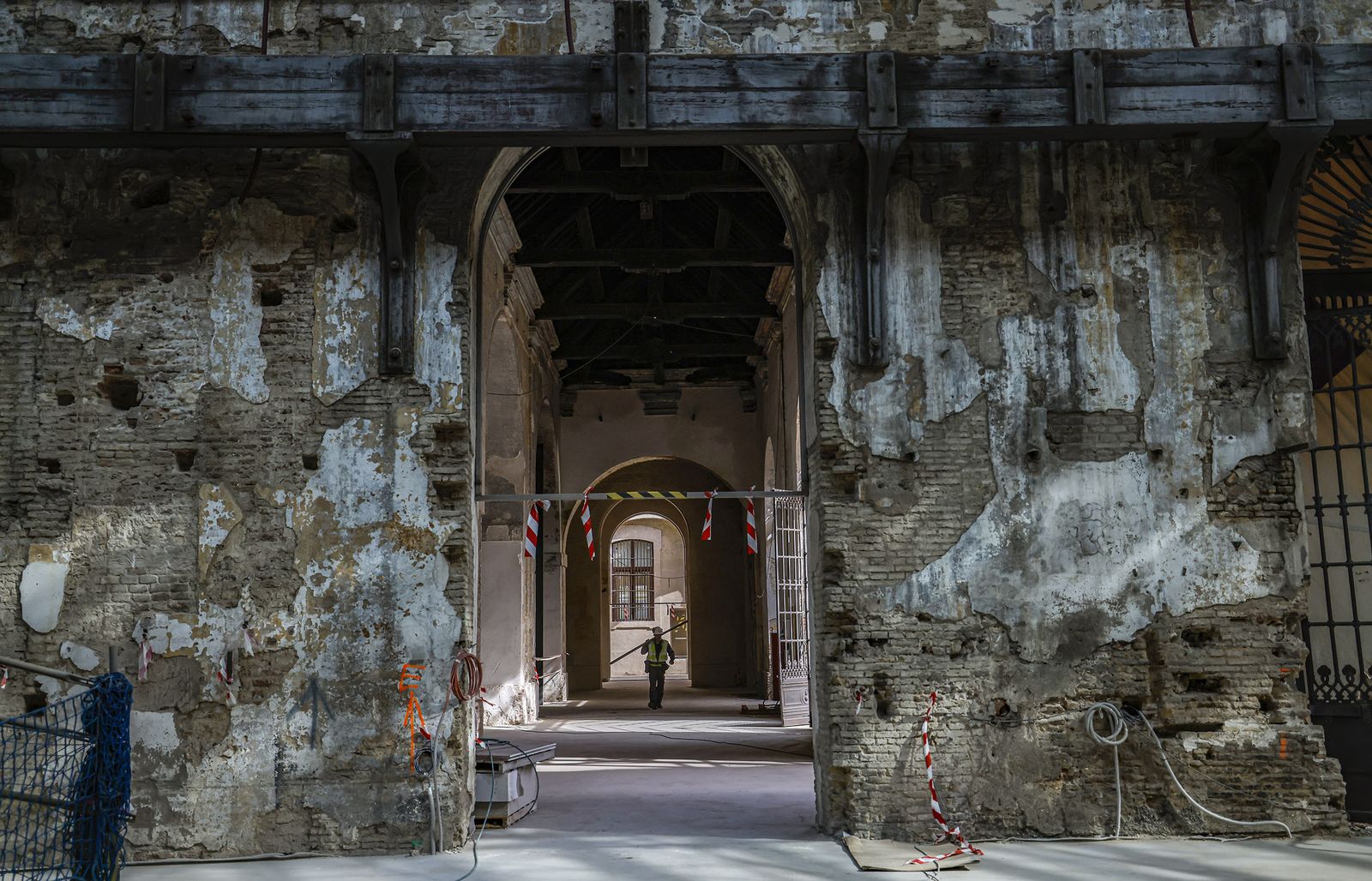 Las imágenes de la visita  a la Fábrica de Artillería