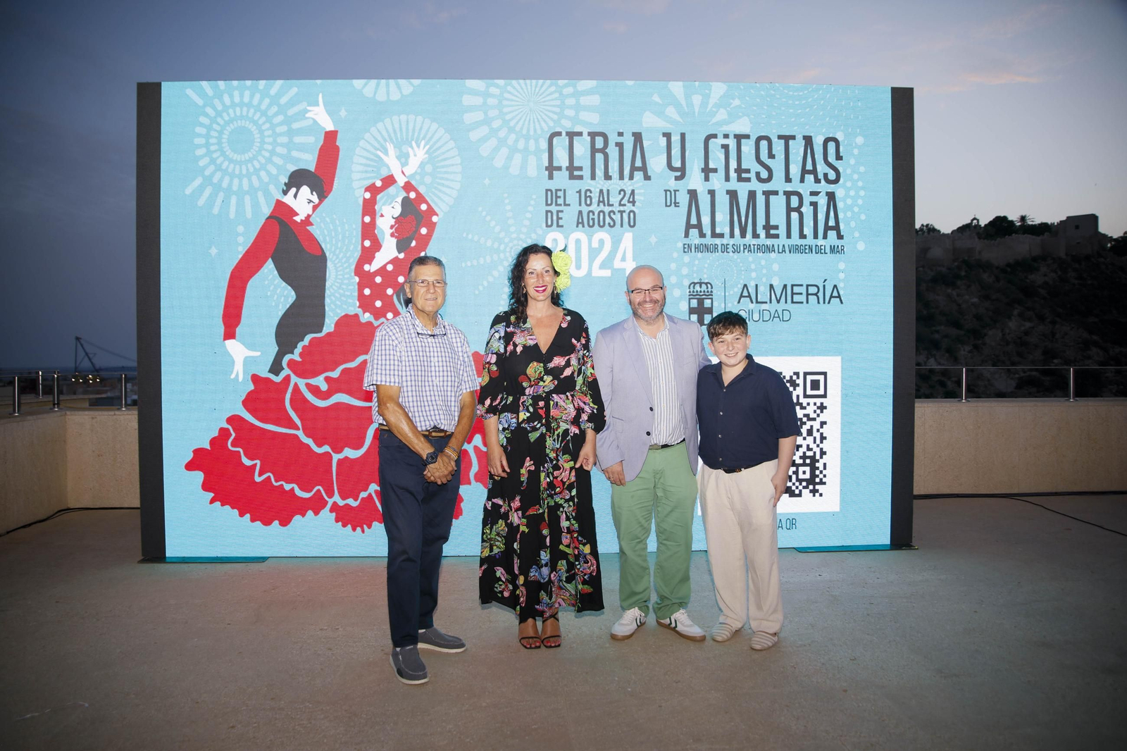 Presentación de la Feria de Almería 2024 en honor de la Virgen del Mar, en imágenes