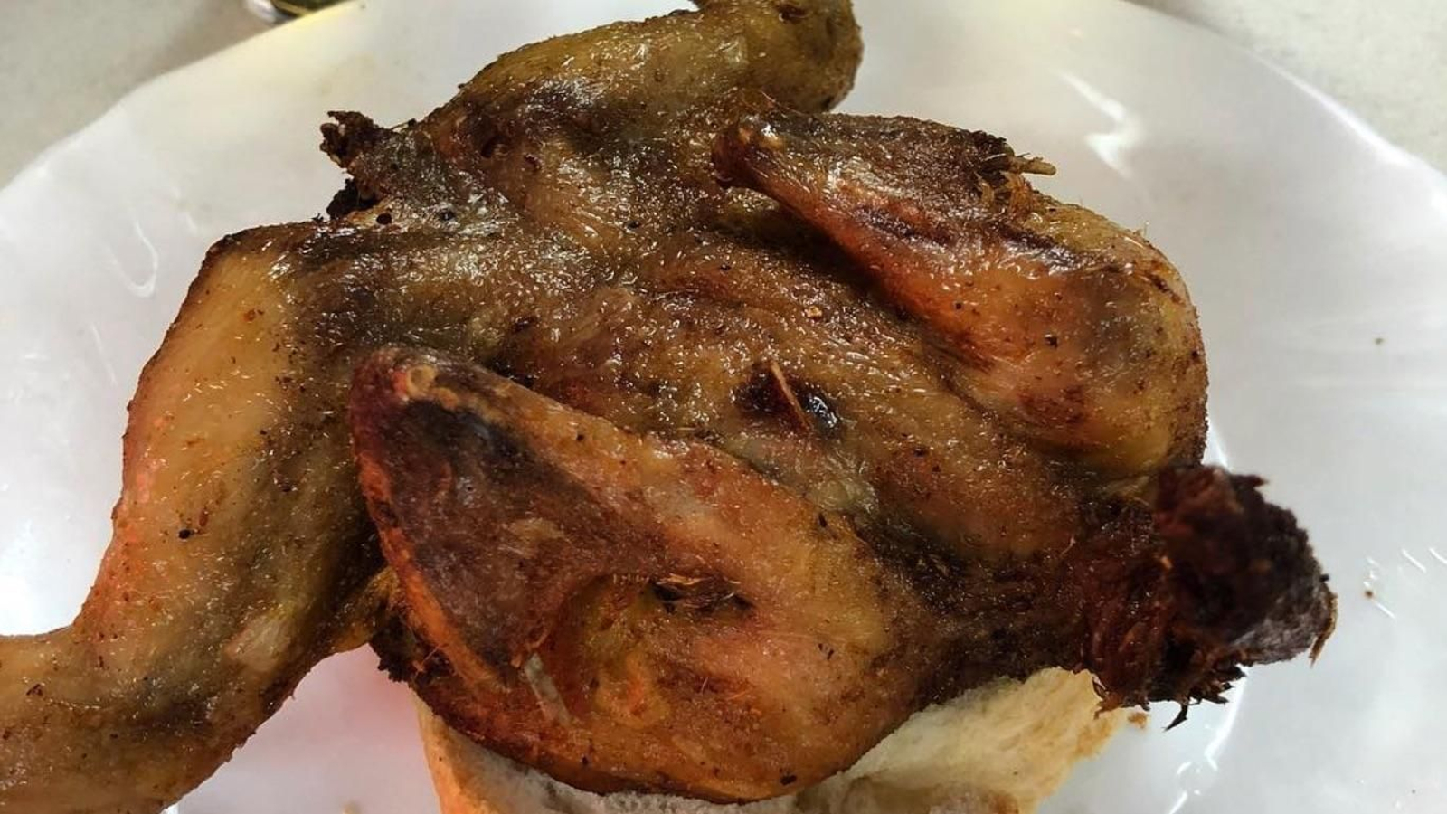 Pajarito frito de Casa Ruperto en Welovetapas