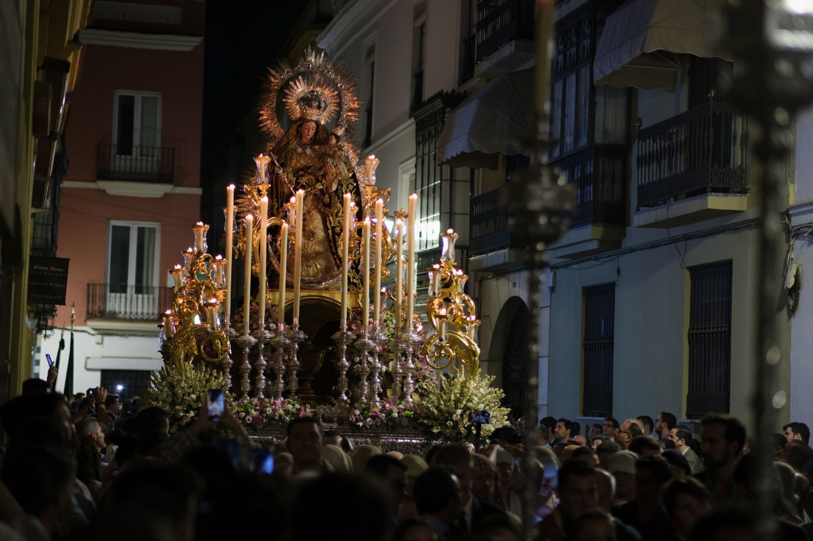 Las imágenes de la procesión de la Virgen del Rosario de San Vicente