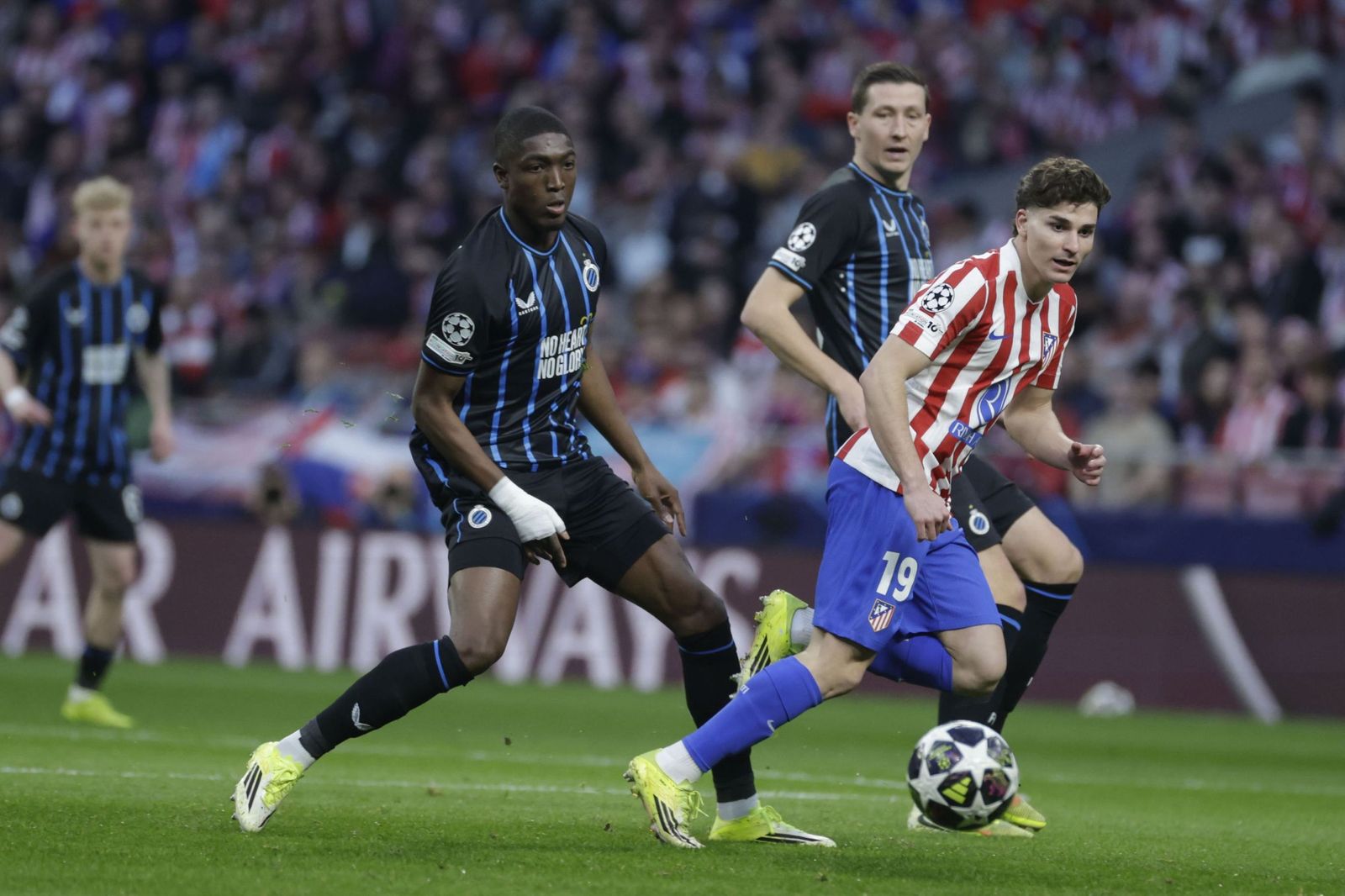 Las fotos del Atlético de Madrid - Brujas