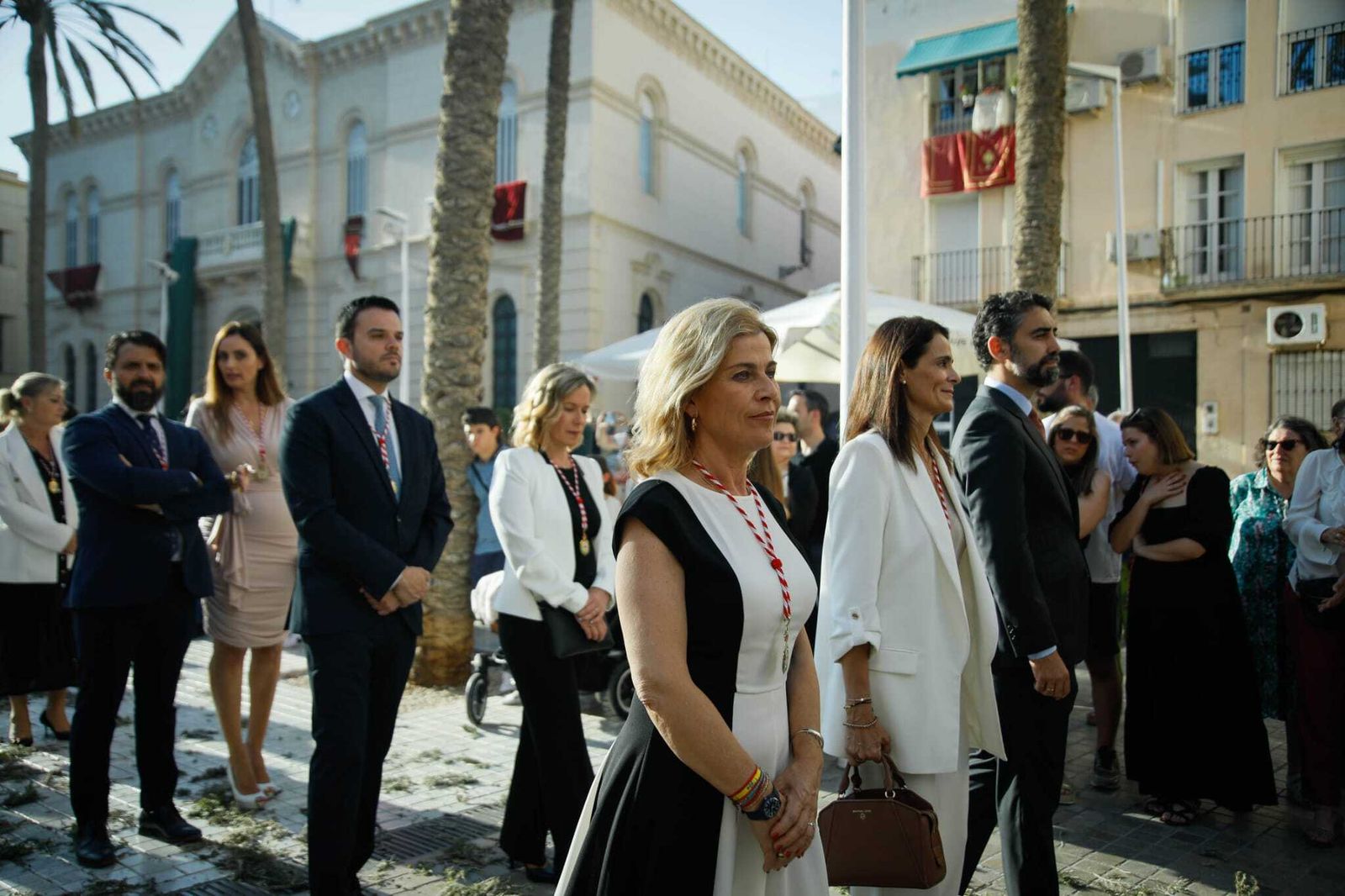 Imágenes de la procesión del Corpus Christi en Almería: así han sido la misa y la posterior marcha por la capital