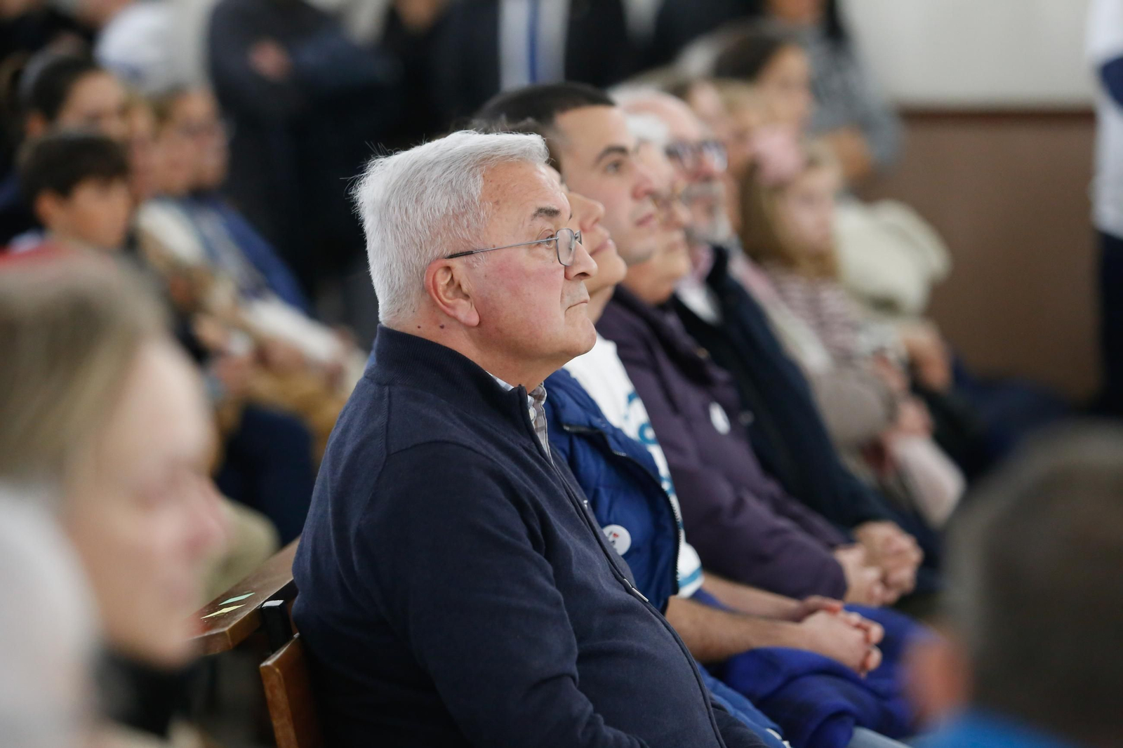 Las fotos del homenaje al padre Pedro por sus 50 años de entrega absoluta a la Piñera