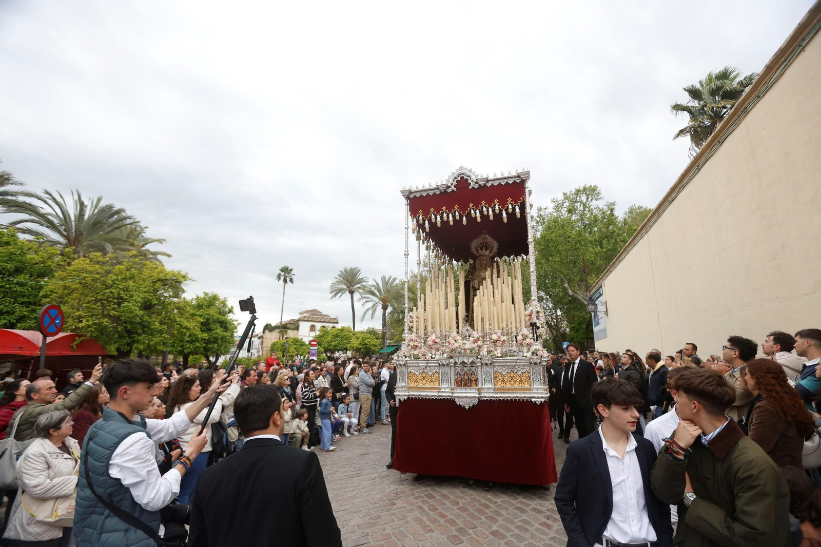 Las imágenes de la hermandad del Perdón  el Miércoles Santo en Córdoba