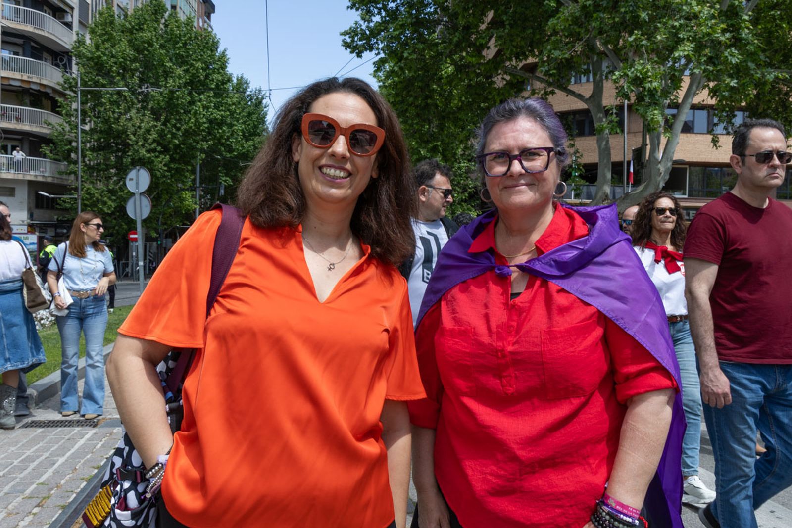 Manifestación convocada por el 1º de Mayo