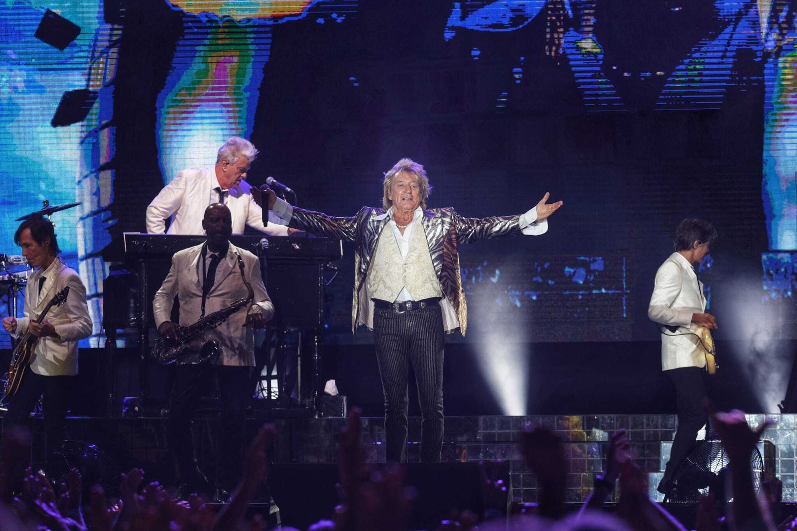 Búscate en las imágenes del concierto de Rod Stewart en el Concert Music Festival 2023