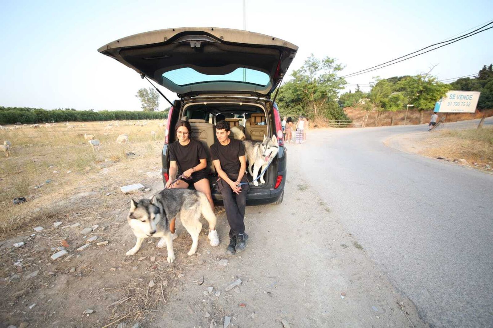 Incendio en Jerez: desalojos por precaución en el Serrallo y La Teja