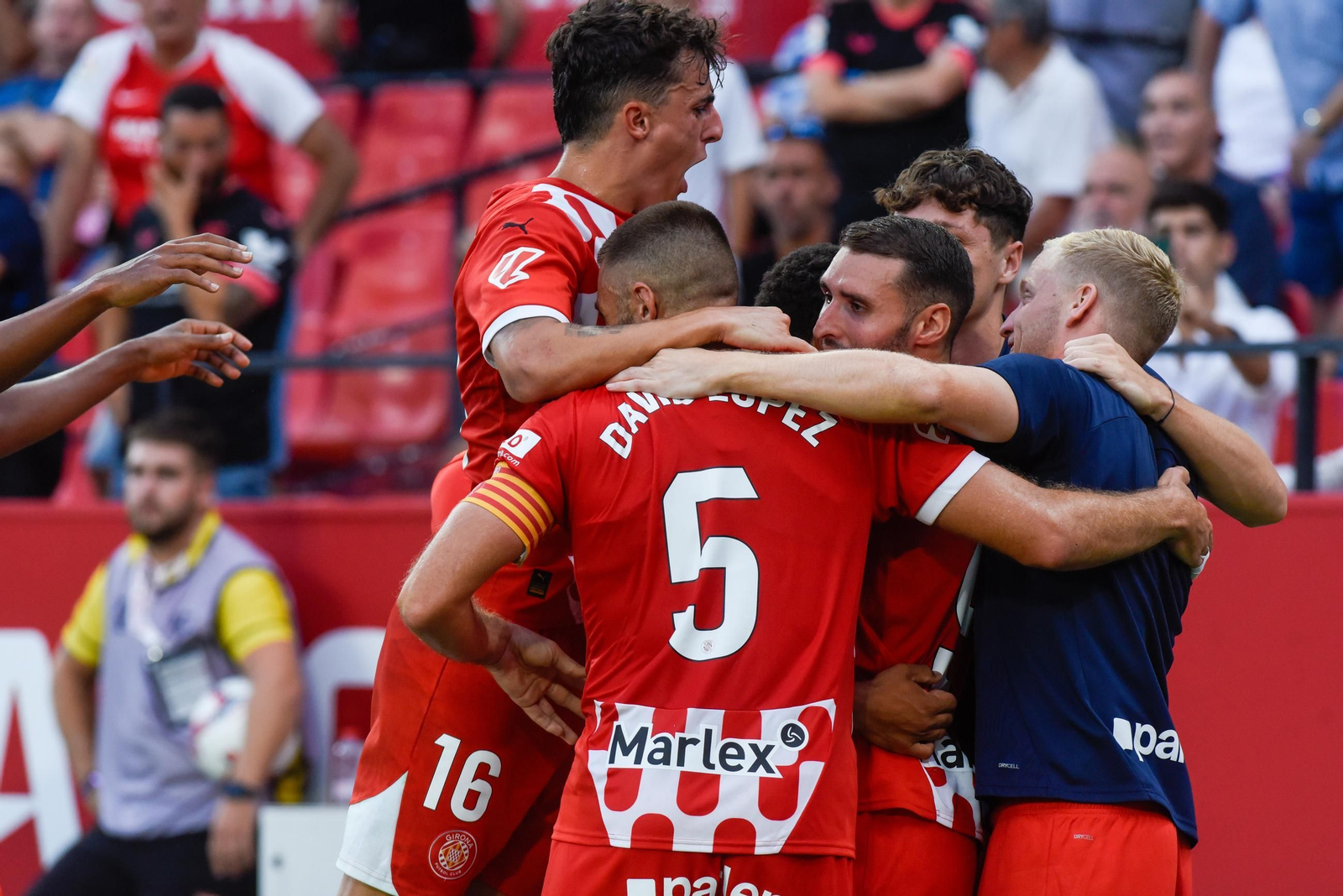 Las imágenes del Sevilla FC - Girona FC