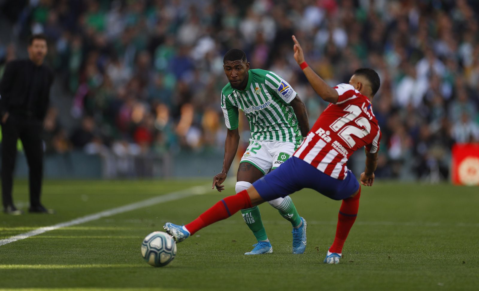Las imágenes del Betis-atlético de Madrid