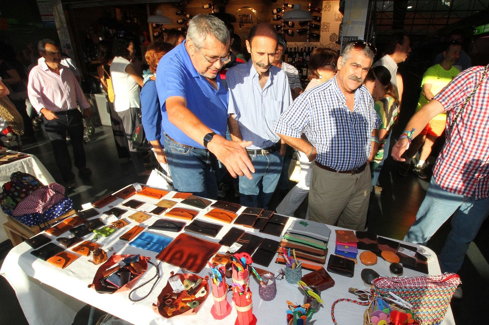 Imágenes de la VII Muestra de Artesanía FAISEM en el Mercado del Carmen.