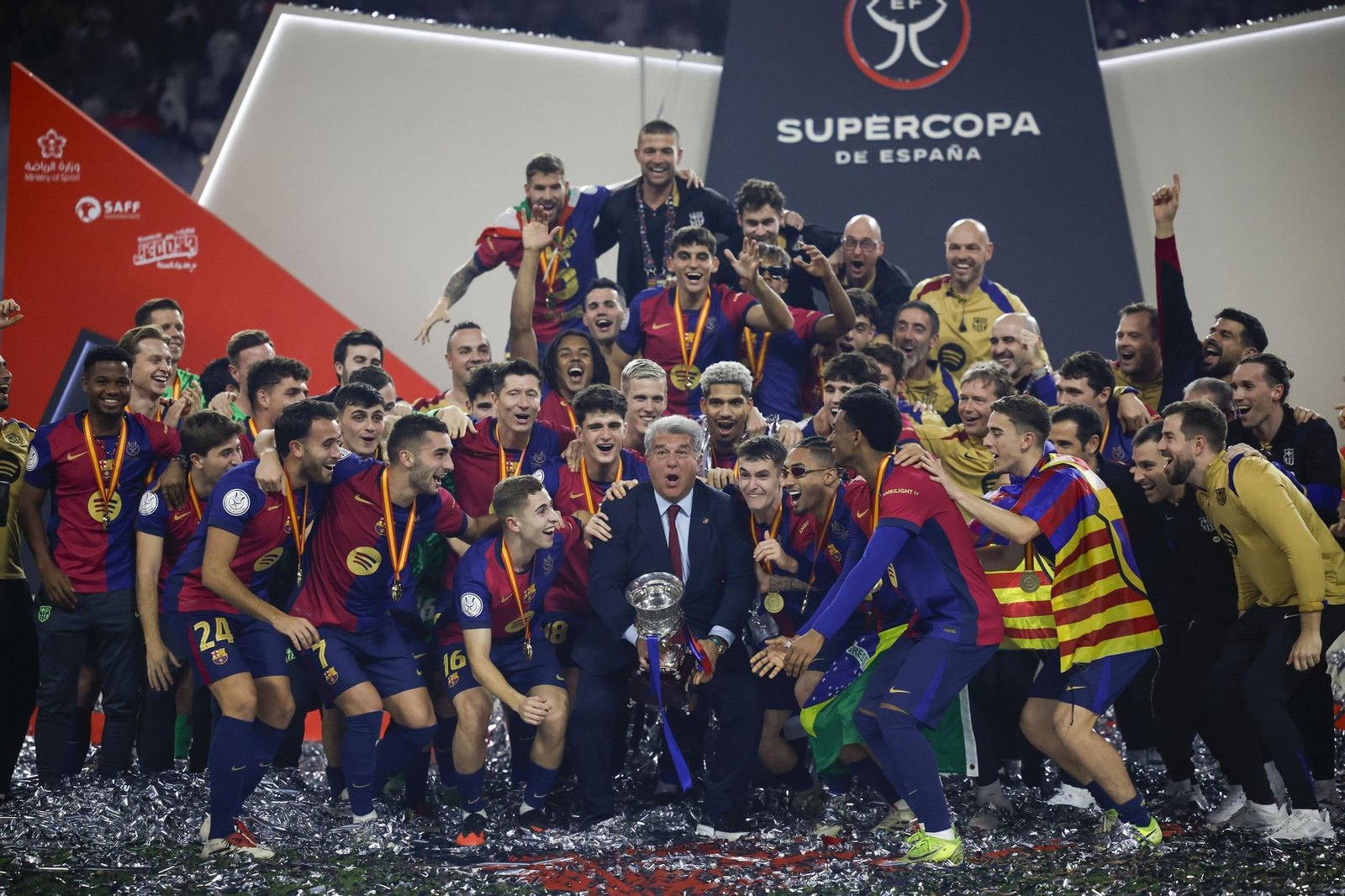 Las fotos de la Supercopa Barcelona - Real Madrid