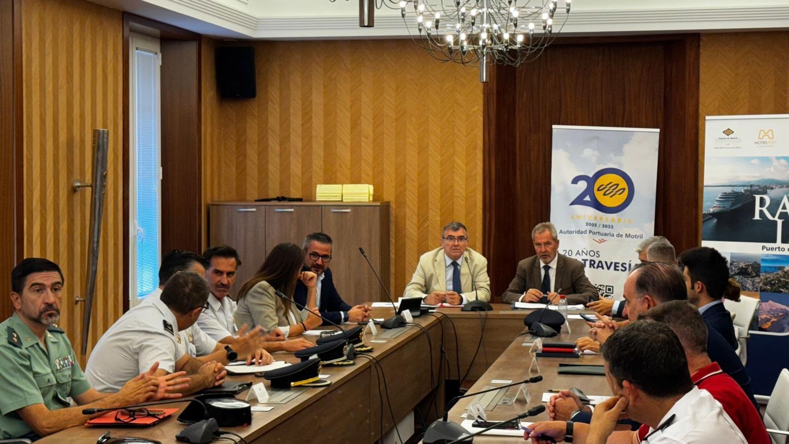 Un momento de la reunión del comité de coordinación