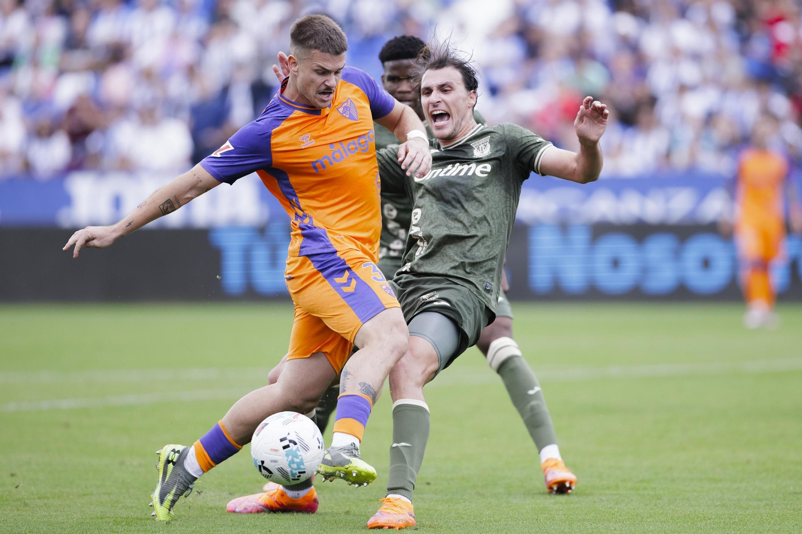 Leganés-Málaga CF, en fotos