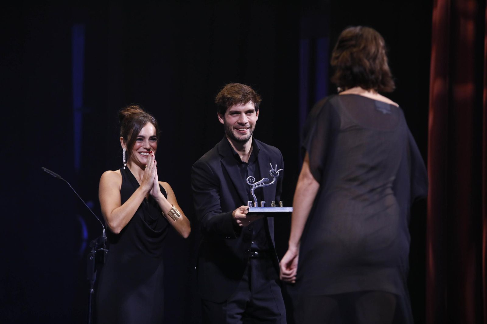 Las imágenes de la gala del Festival Internacional de Cine de Almería (Fical) con el premio 'Almería, tierra de cine' a Karra Elejalde