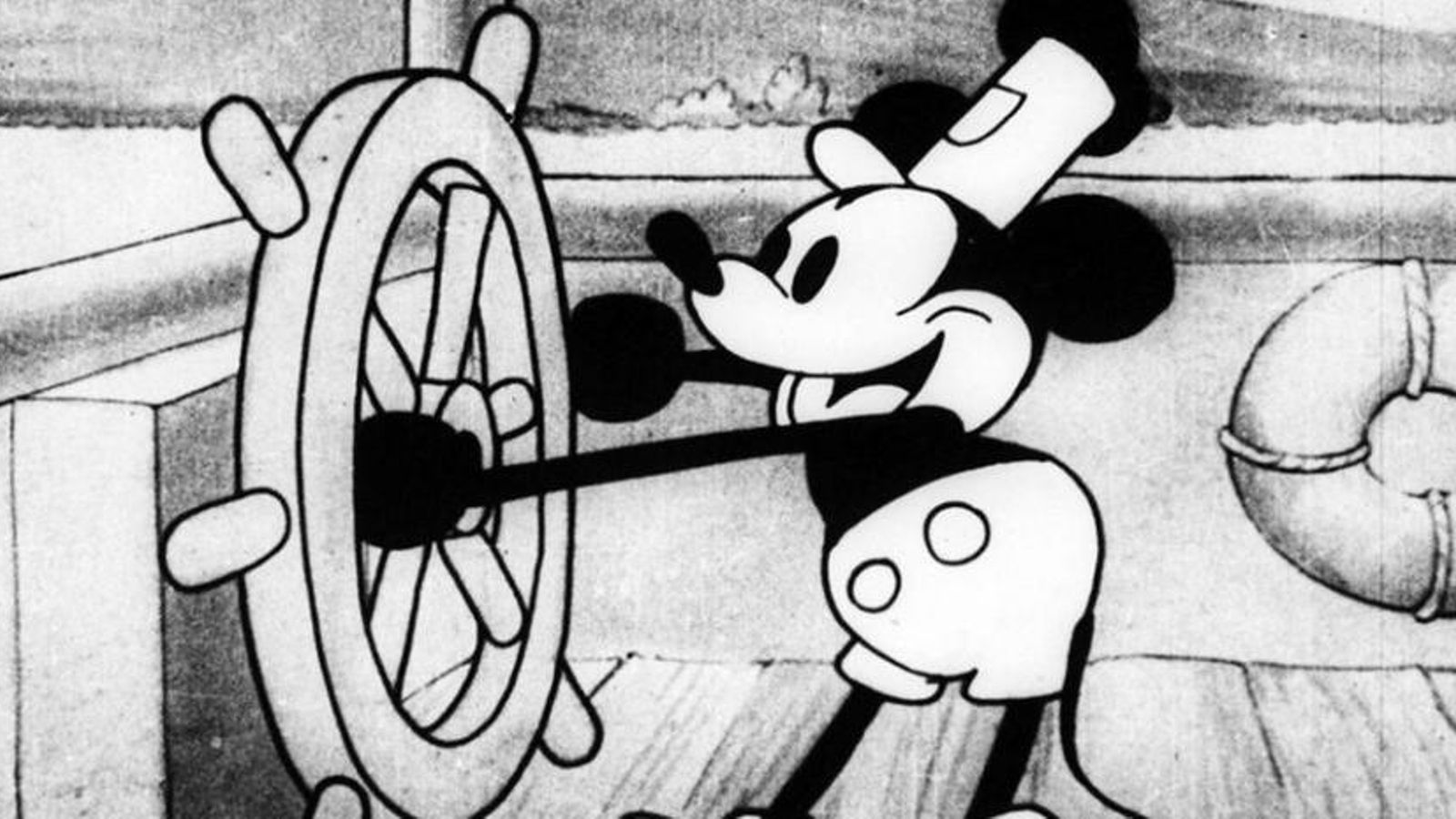 Dibujo original de Mickey Mouse