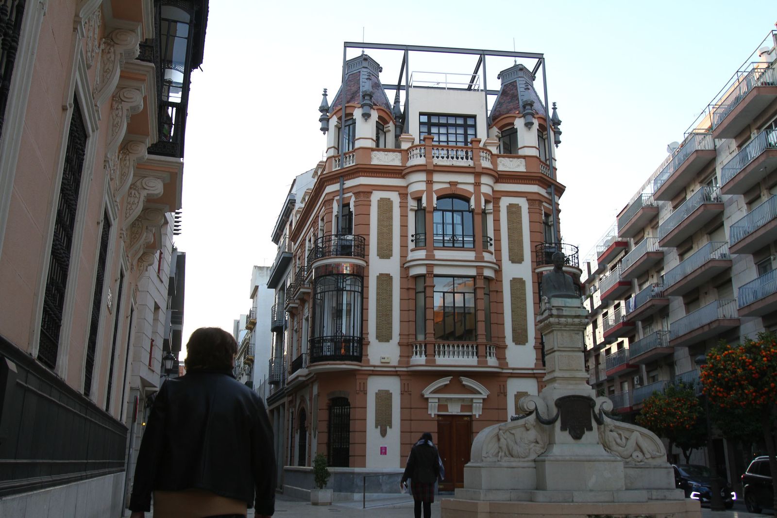 Fachada del Colegio de Arquitectos de Huelva