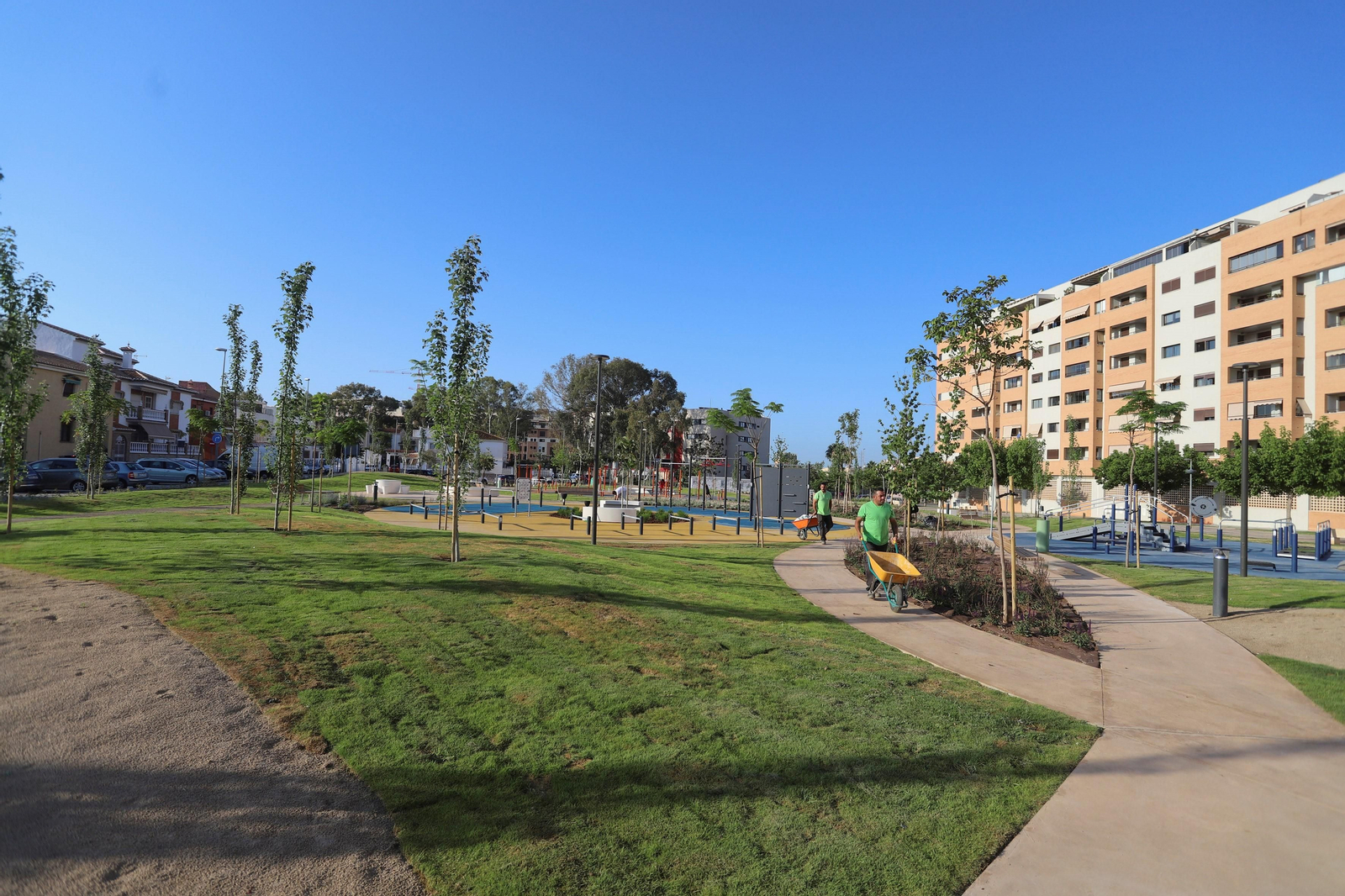 Parques de Málaga se regarán con las aguas subterráneas del metro.