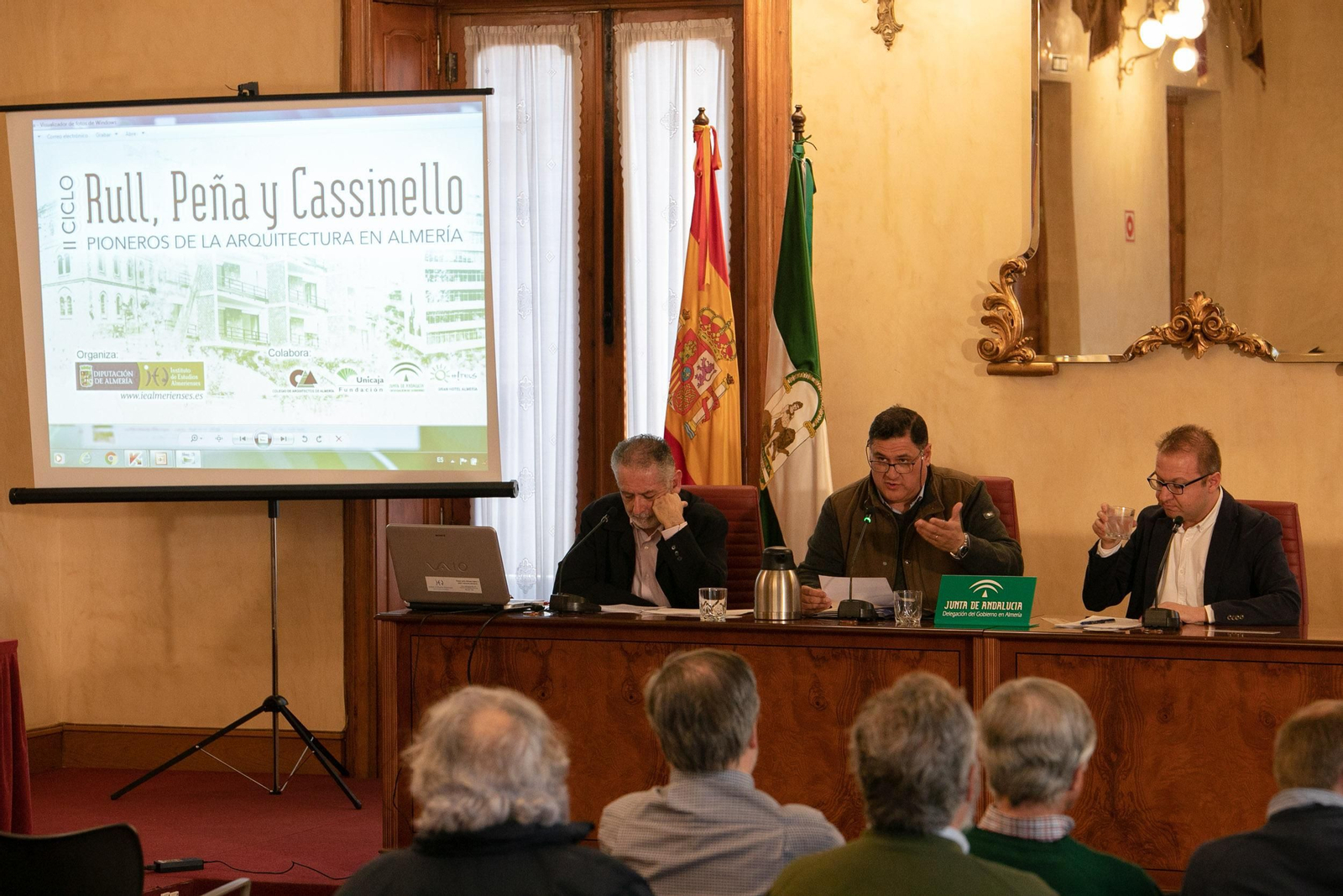 Alfonso Ruiz, Francisco Alonso y José Francisco García-Sánchez.