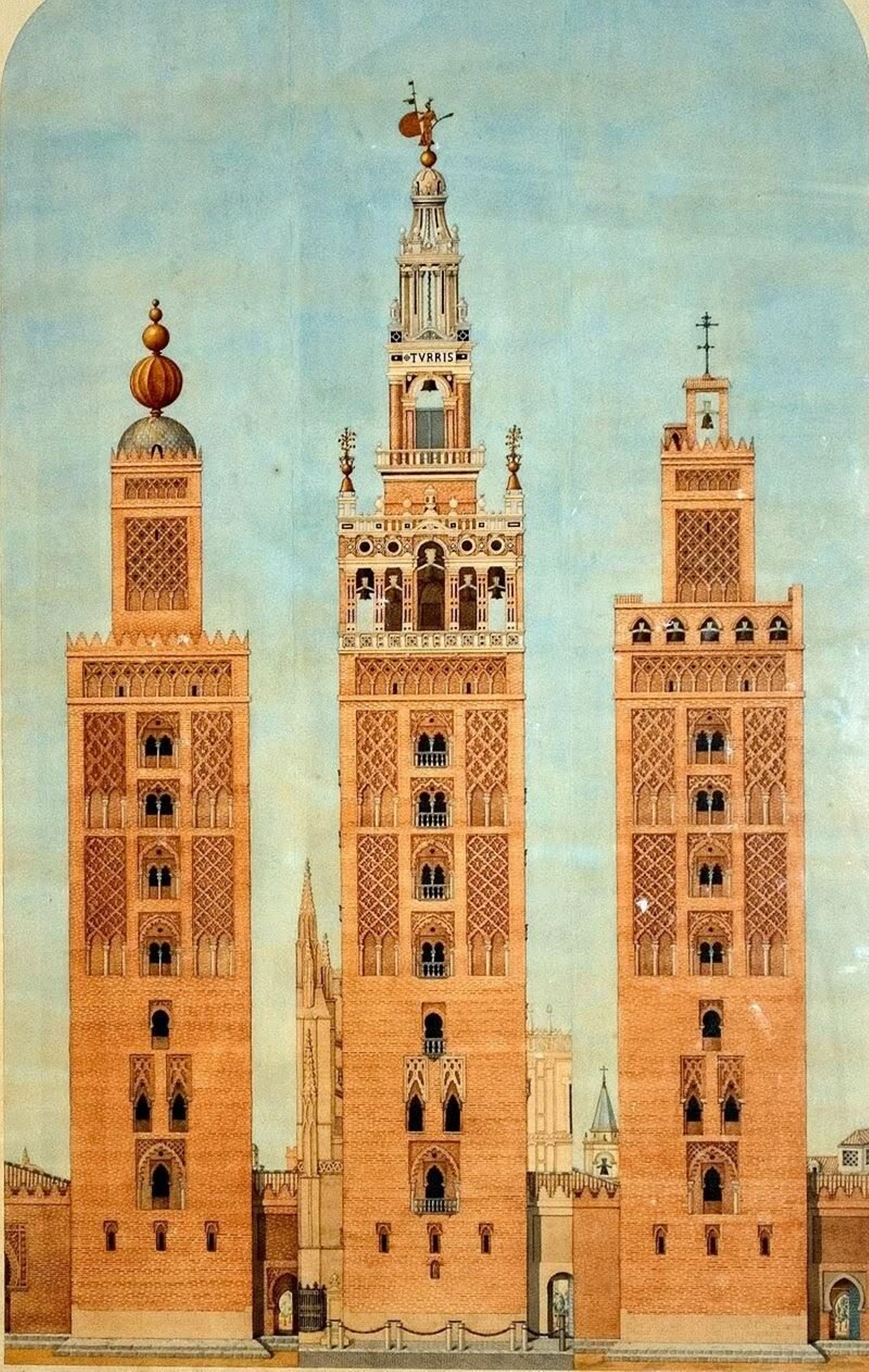 La evolución de la Giralda desde su etapa islámica a la actualidad.
