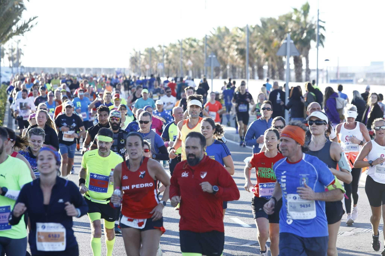 Las fotos de la Maratón de Málaga 2021