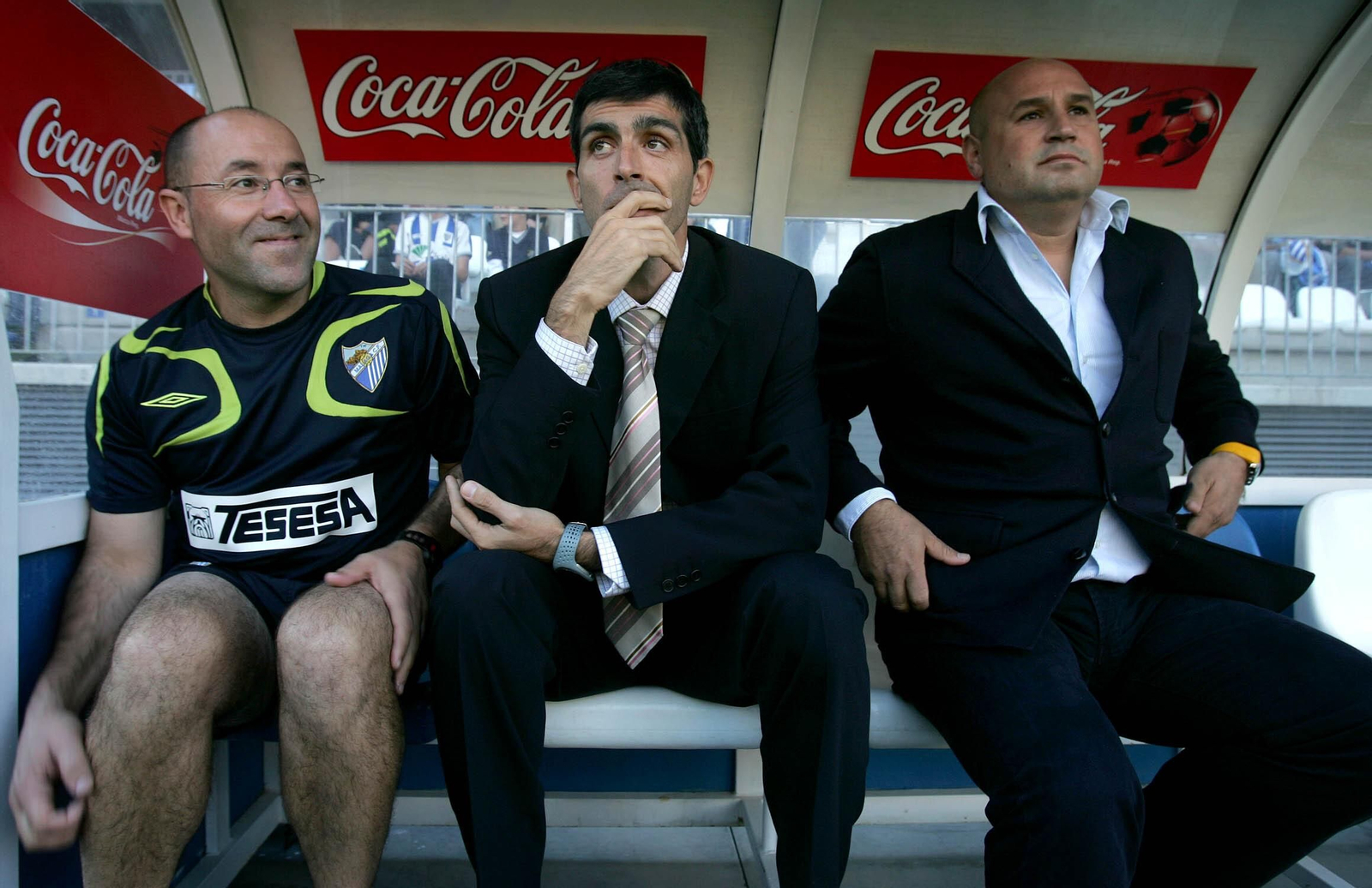 Las fotos de Marcelino Torrontegui en su etapa en el Málaga