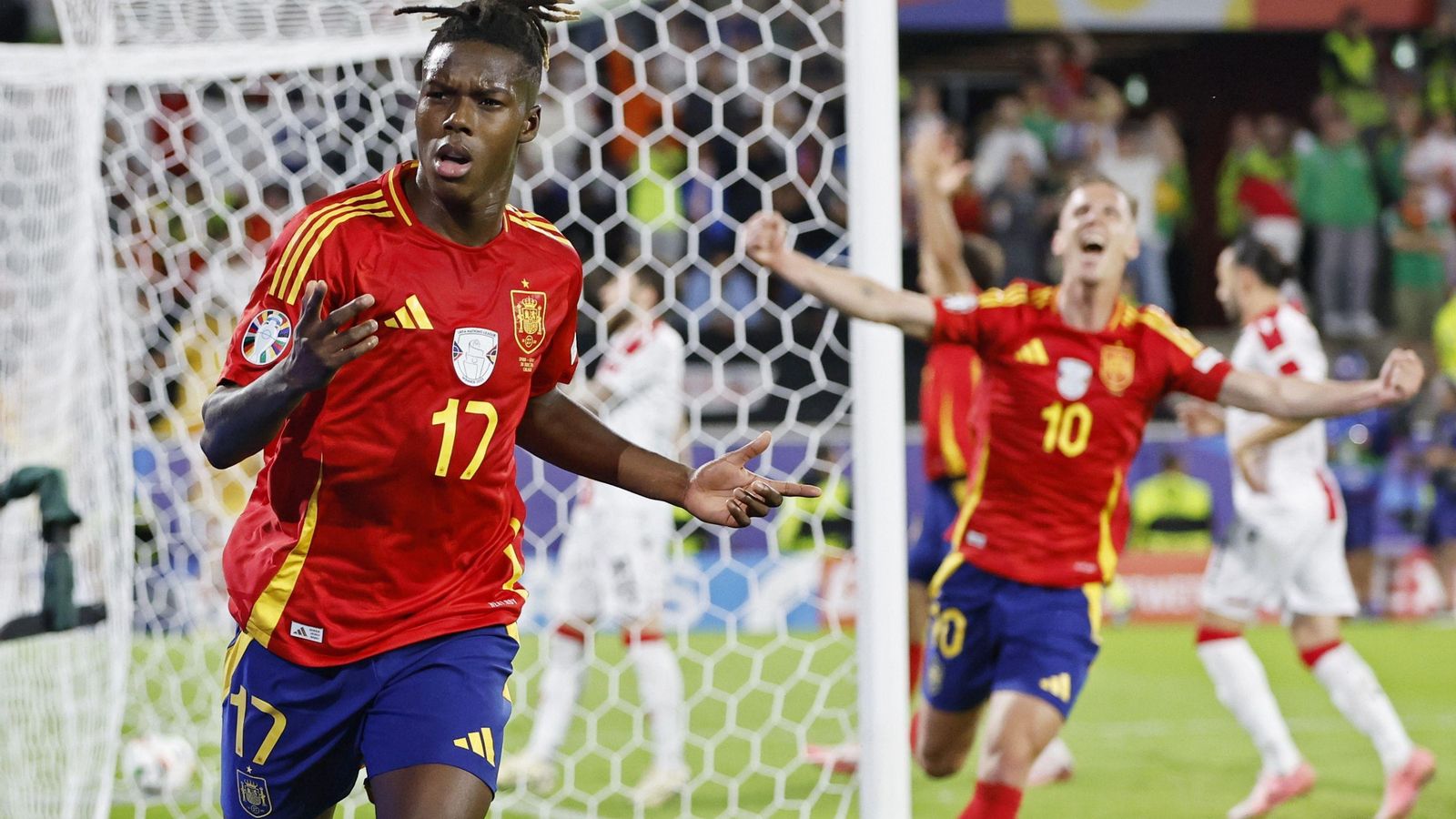 Las mejores fotos de la goleada de España a Georgia