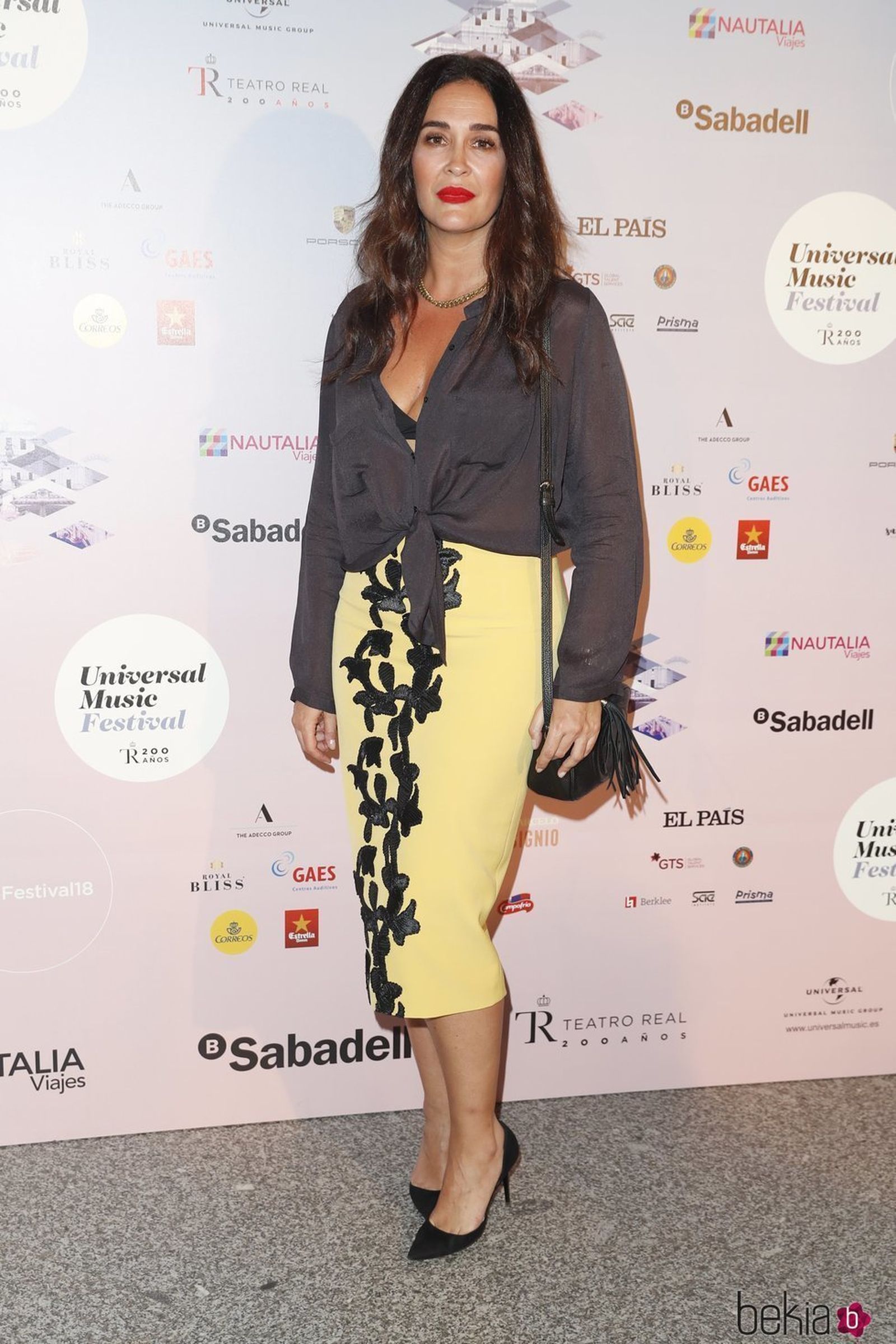 Vicky Martín Berrocal, en una de sus últimas apariciones públicas.