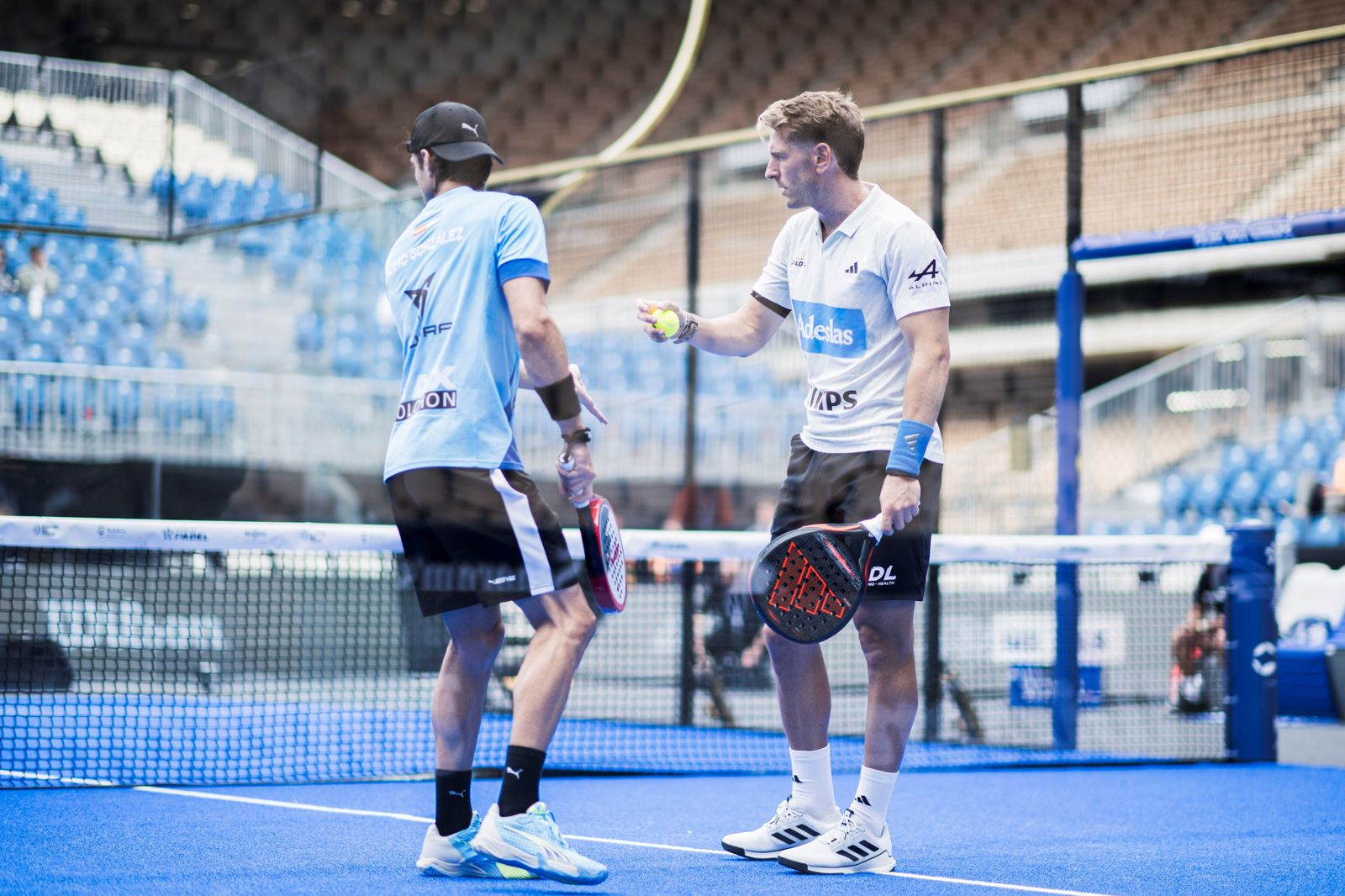 Las fotos de la primera jornada del pádel en el Estadio de la Cartuja