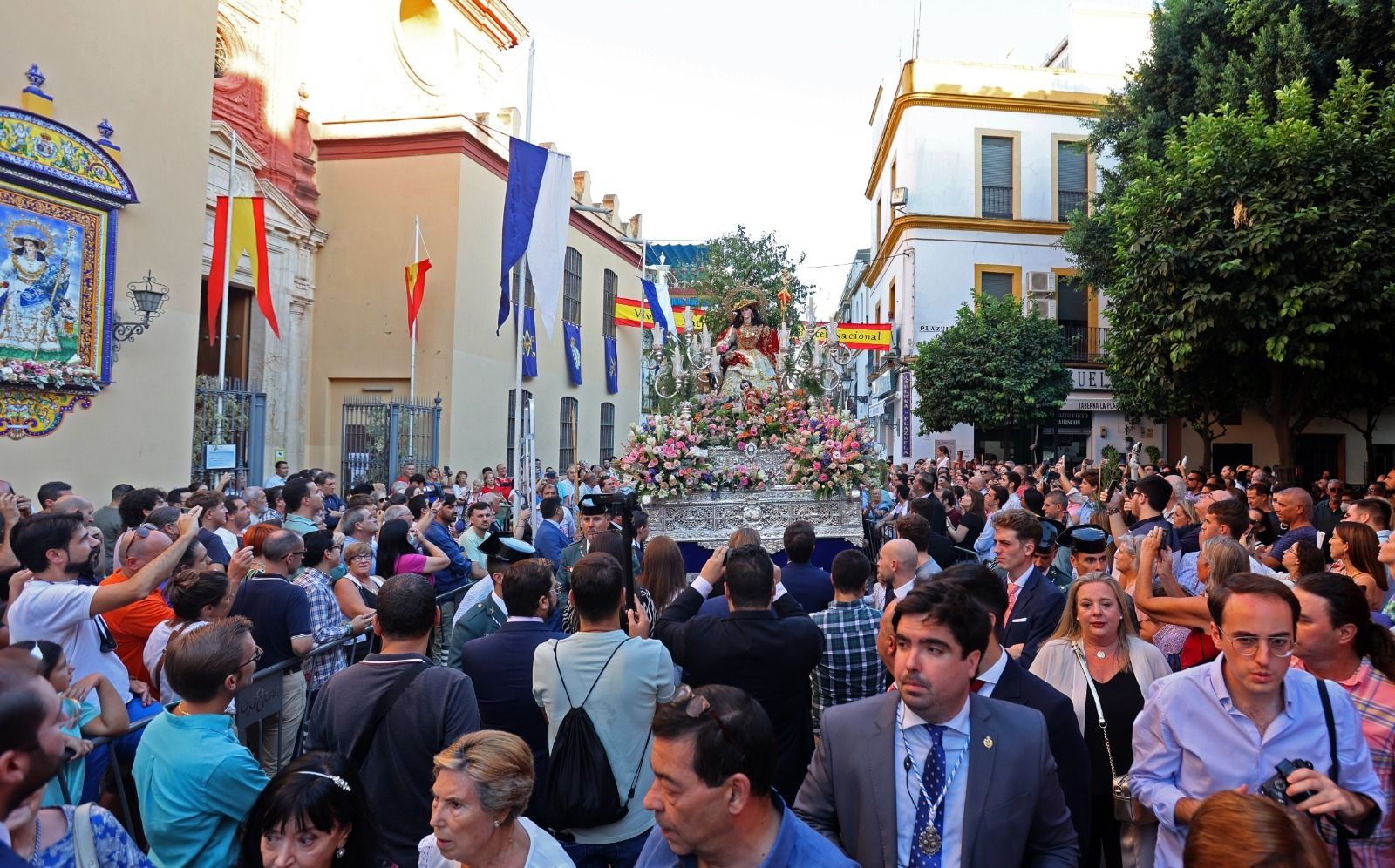 Las imágenes de la procesión de la Divina Pastora de Triana