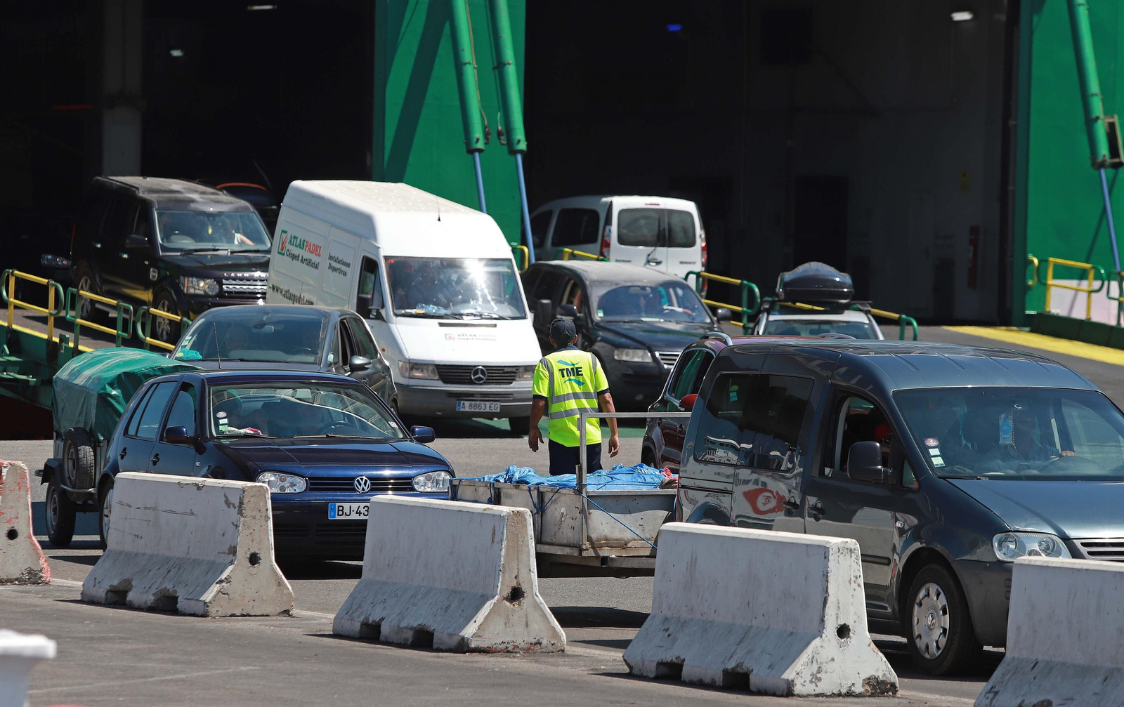Un momento de la OPE 2019 en el Puerto de Algeciras.