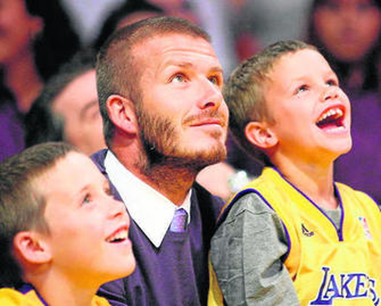 Los retoños de los Beckham, fans de los 'Jonas Brothers'