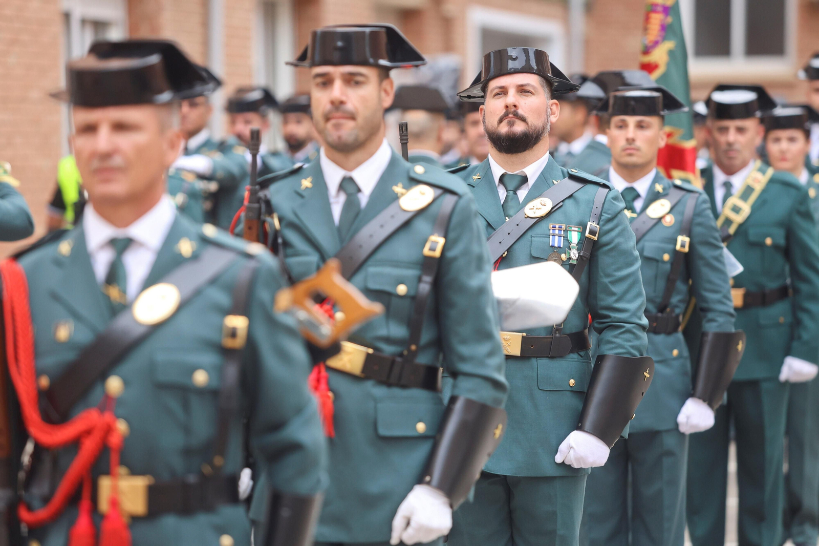 La Guardia Civil de Málaga homenajea a los agentes retirados en su 179 aniversario